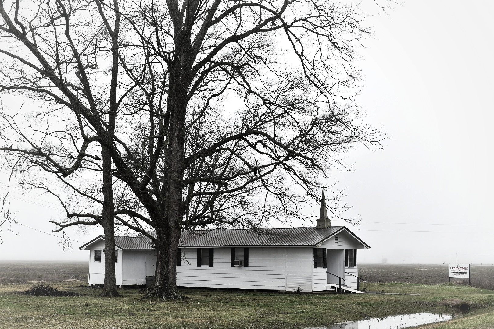 (Photo: Marc Boswell) A rural church in the Delta
