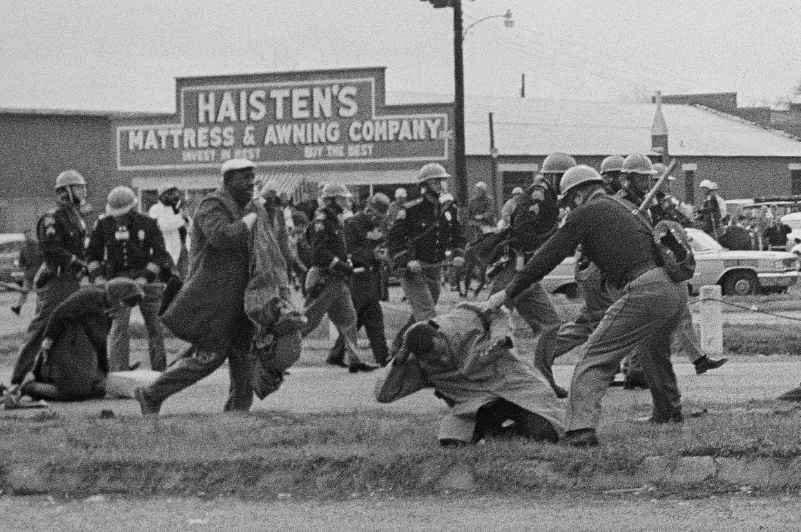 The brutal retaliation just off the Edmund Pettus Bridge