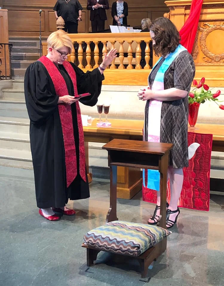 Rev. Saunders’ Ordination Service