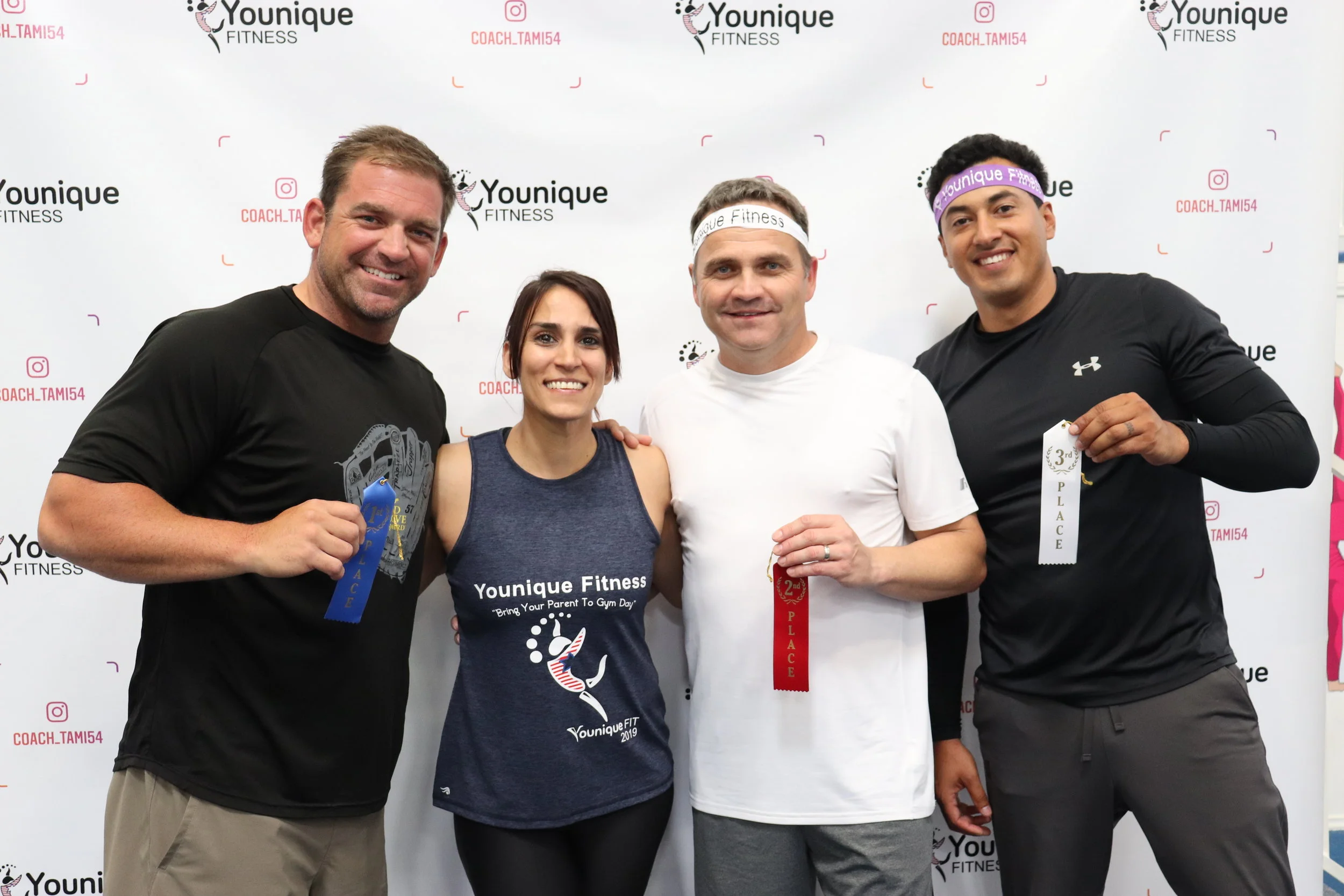 Winner’s of The Running Long Jump Event