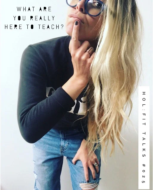 What are you really here to teach?