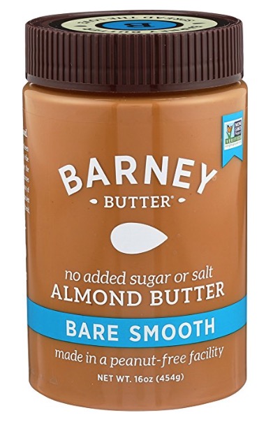 organic almond butter (no sugar added)