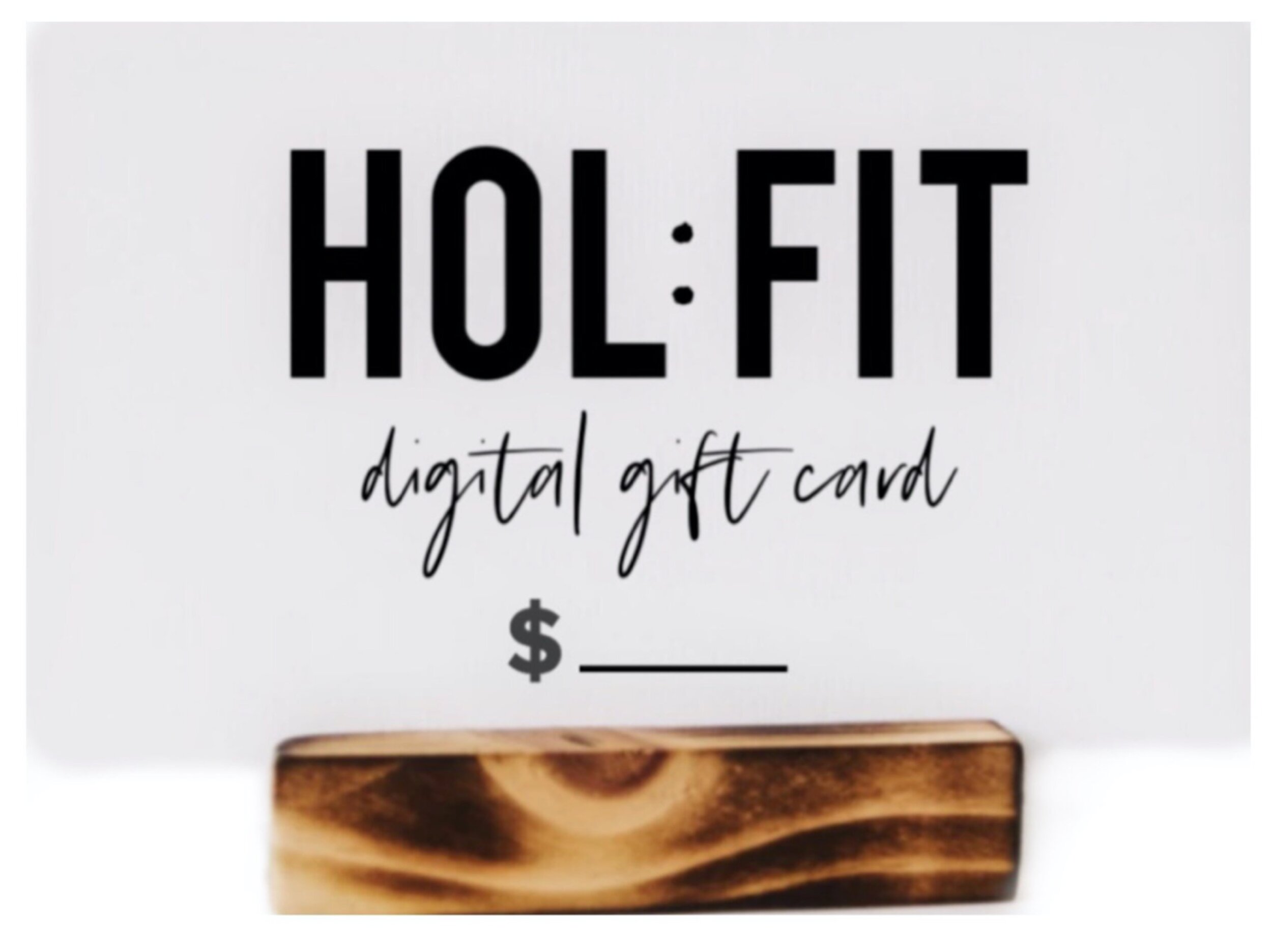 HOL:FIT Digital Giftcard