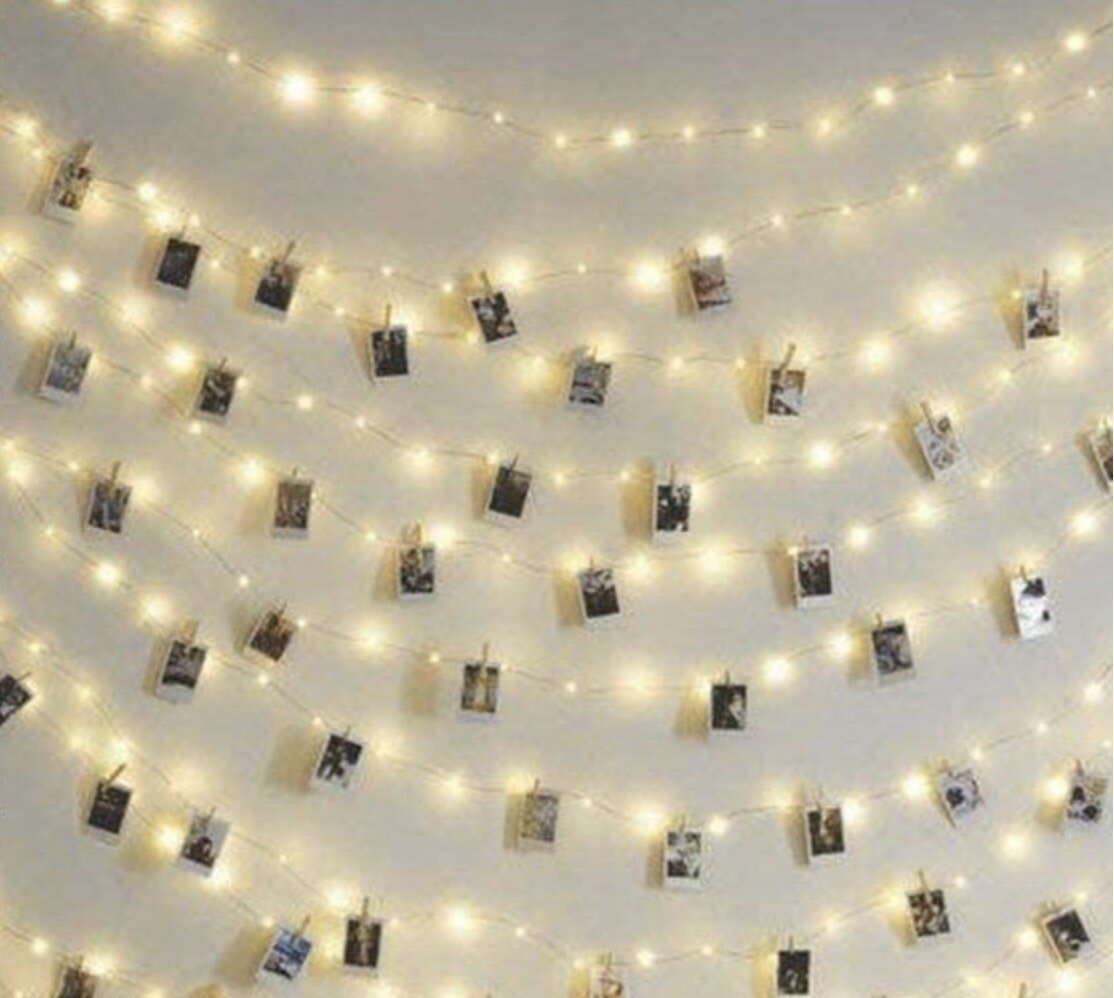 10m string lights for artwork