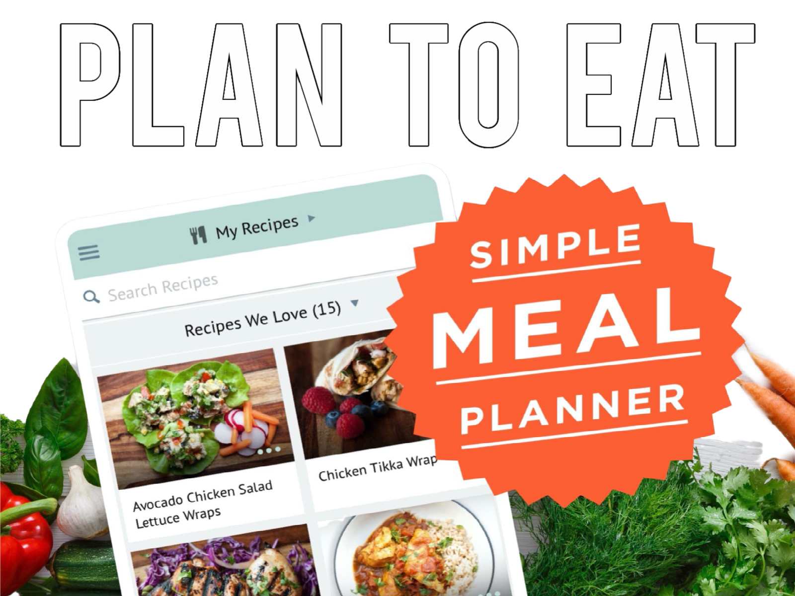 My fave meal planner