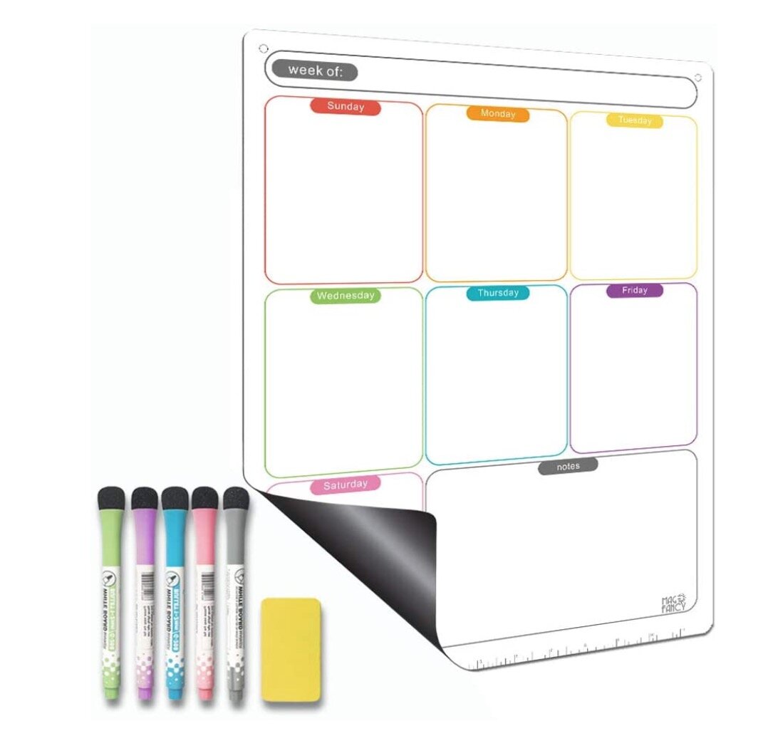 magnetic erase kitchen board