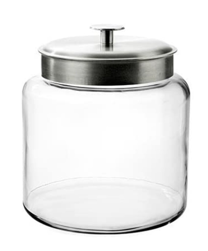 2 gallon glass jar