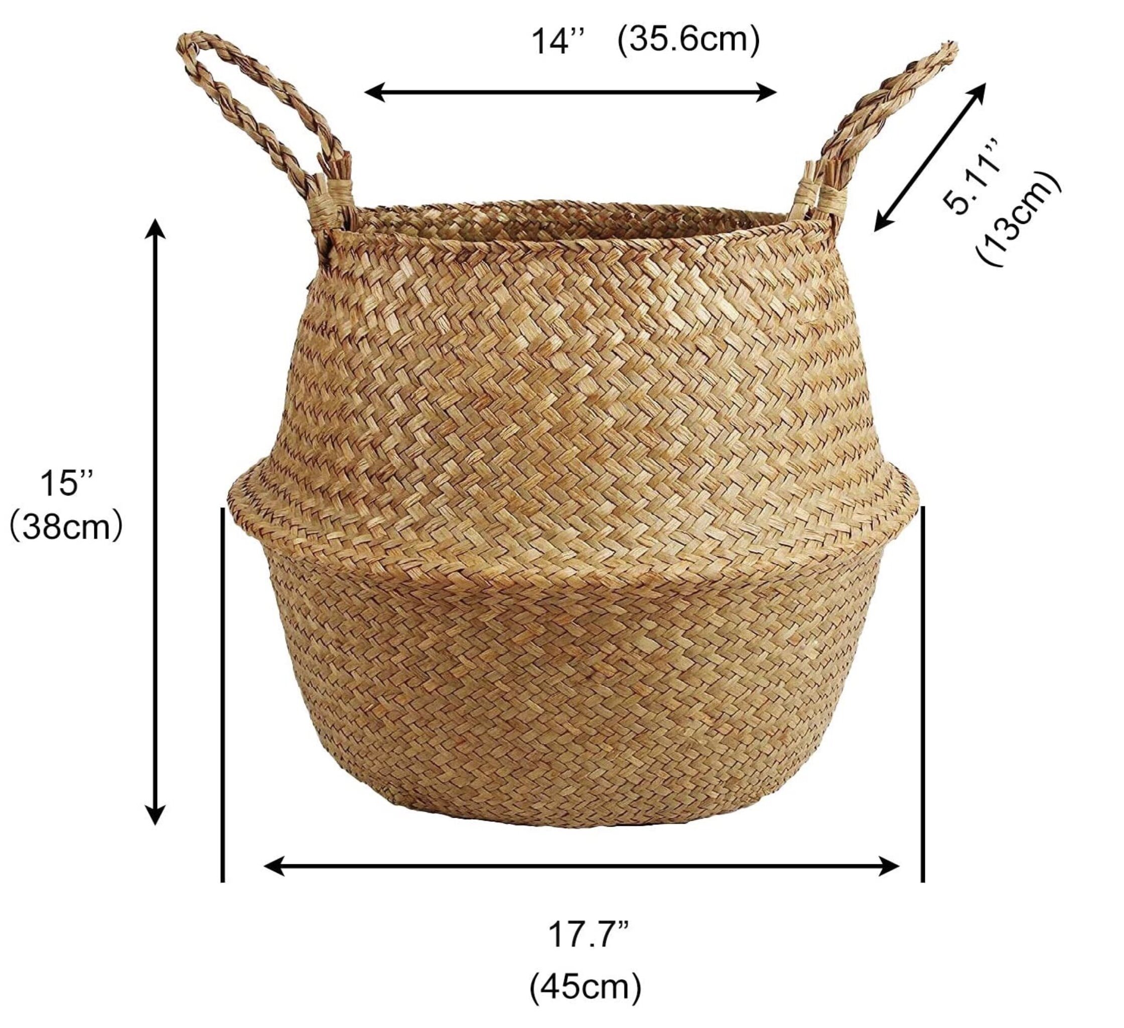 xl seagrass basket