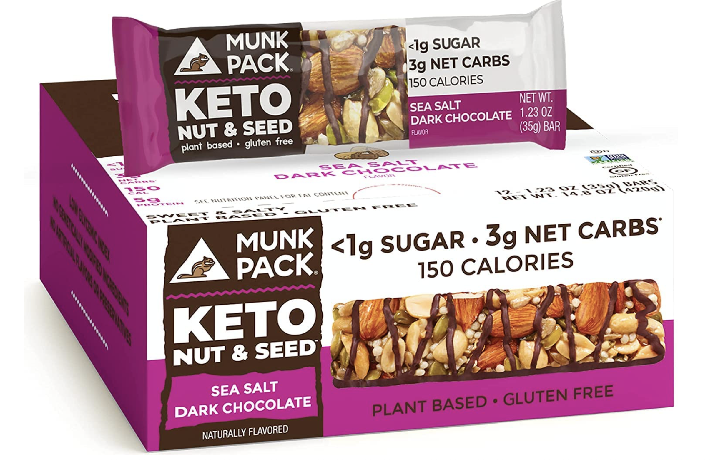 keto nut + seed bars