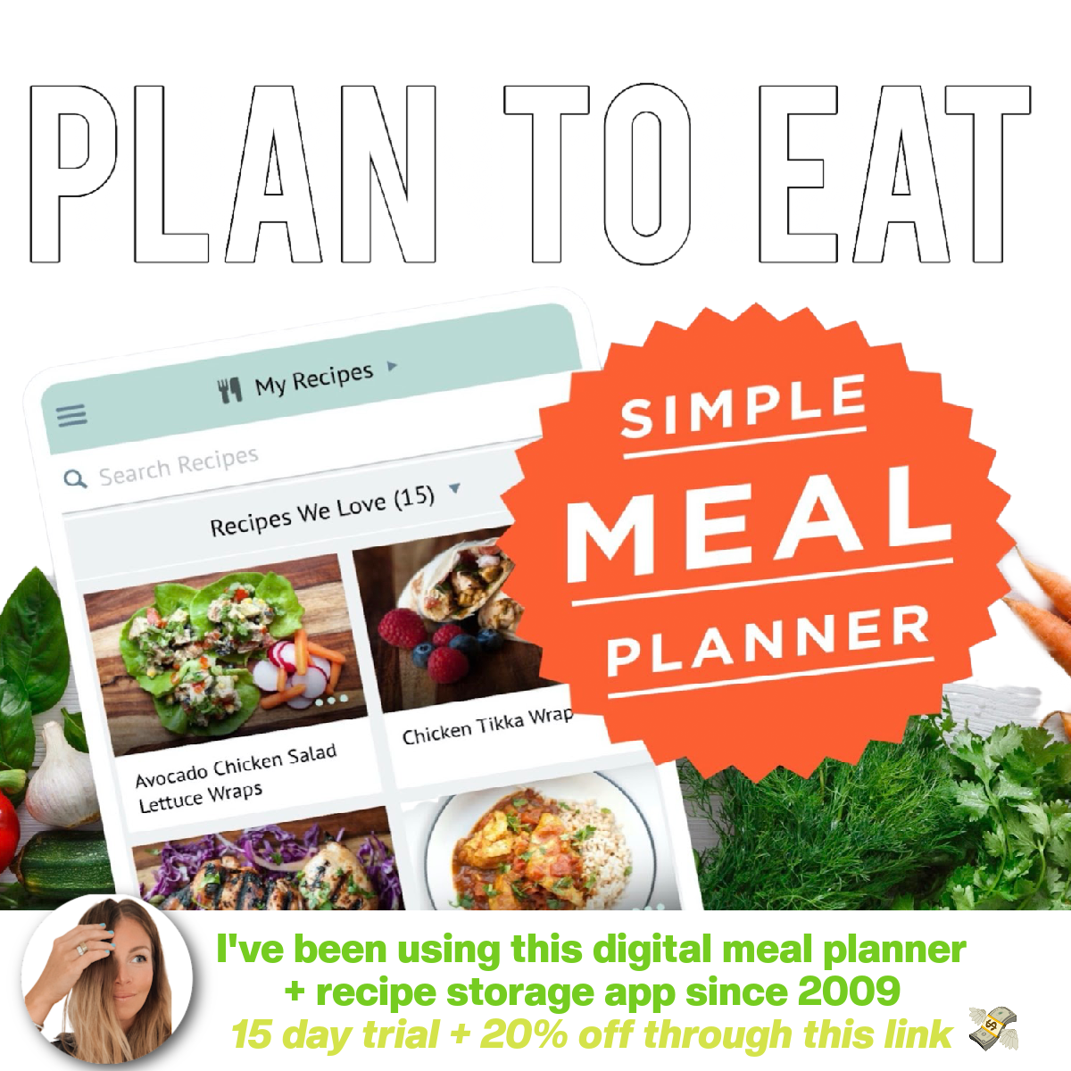 Free Trial + 20% off Plan To Eat