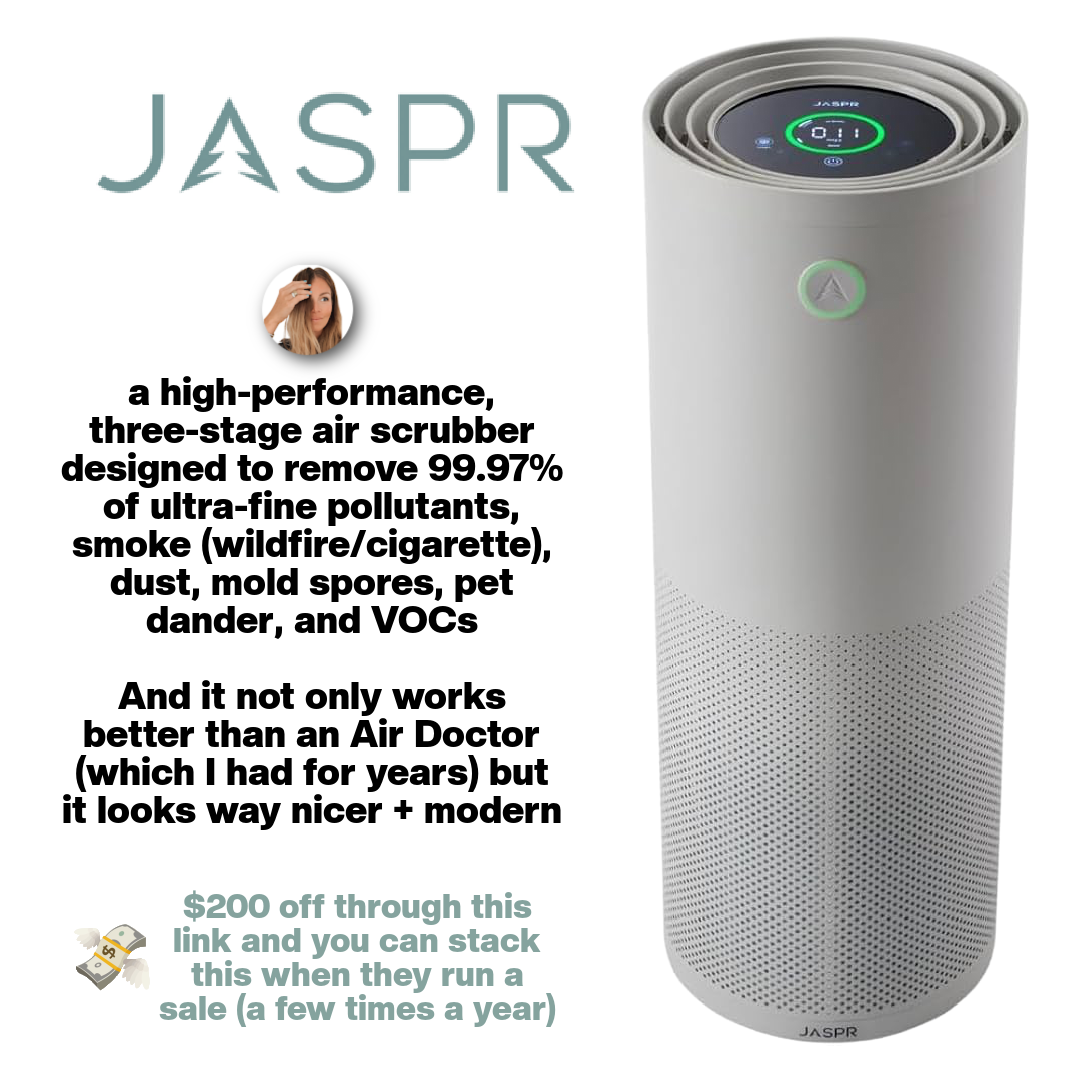 $200 off Jaspr Air Scrubber