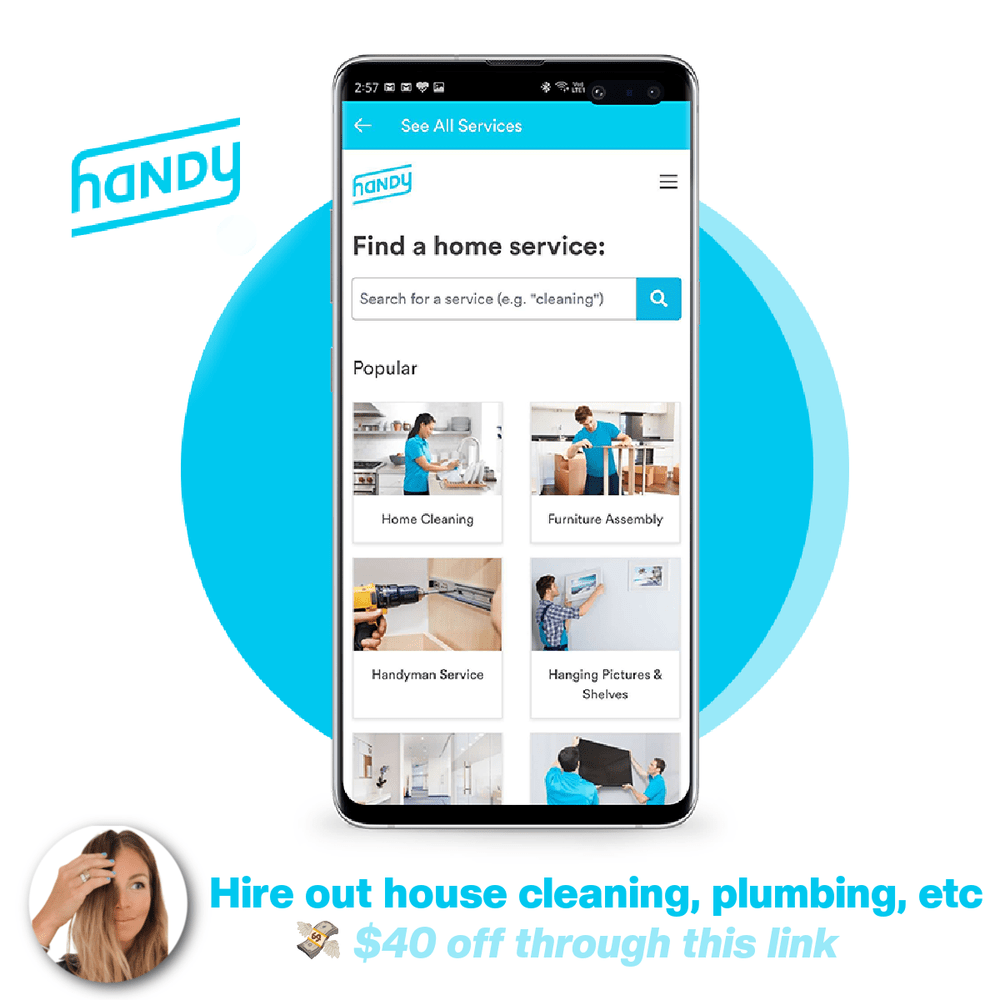 $40 off Handy