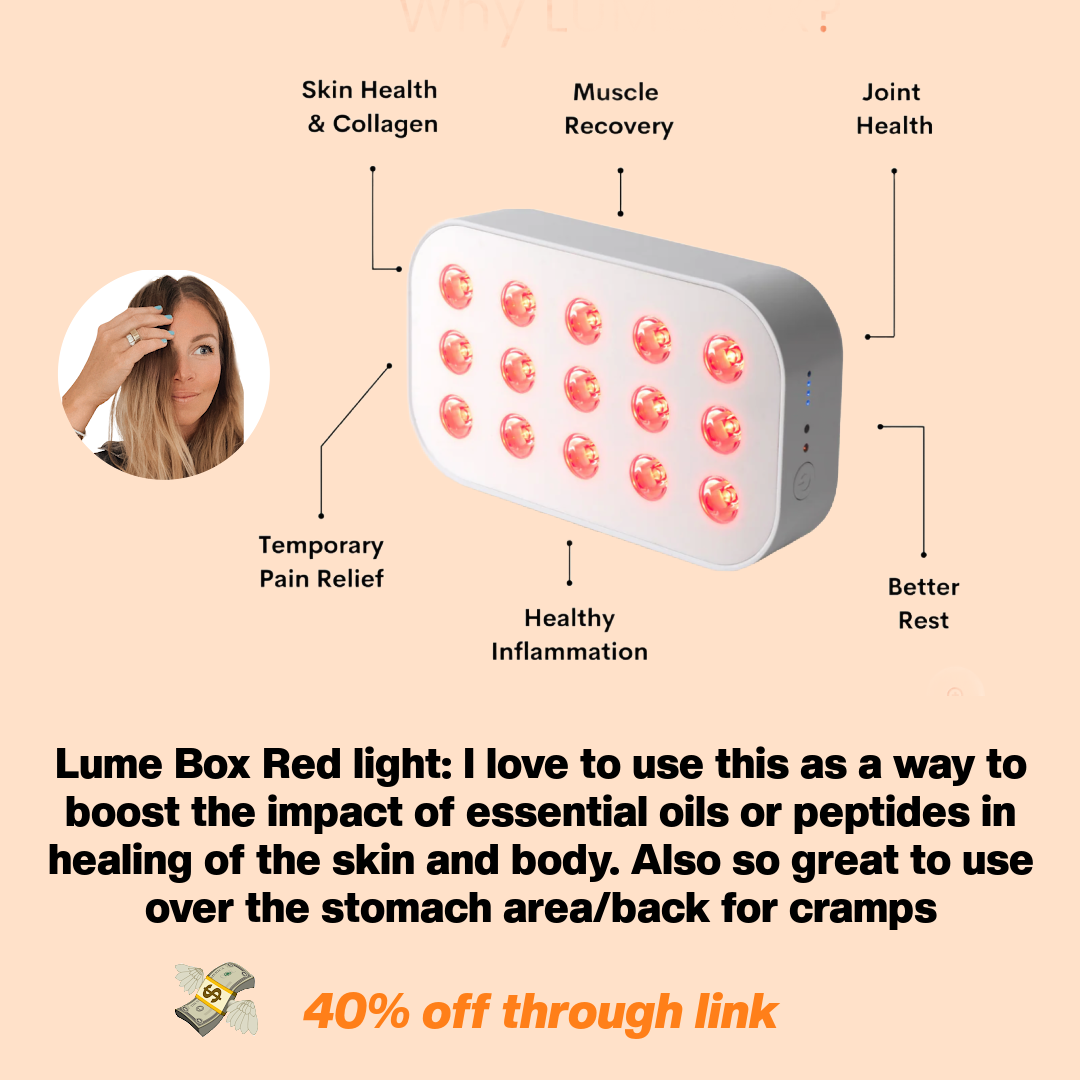 40% off Lume Red Light