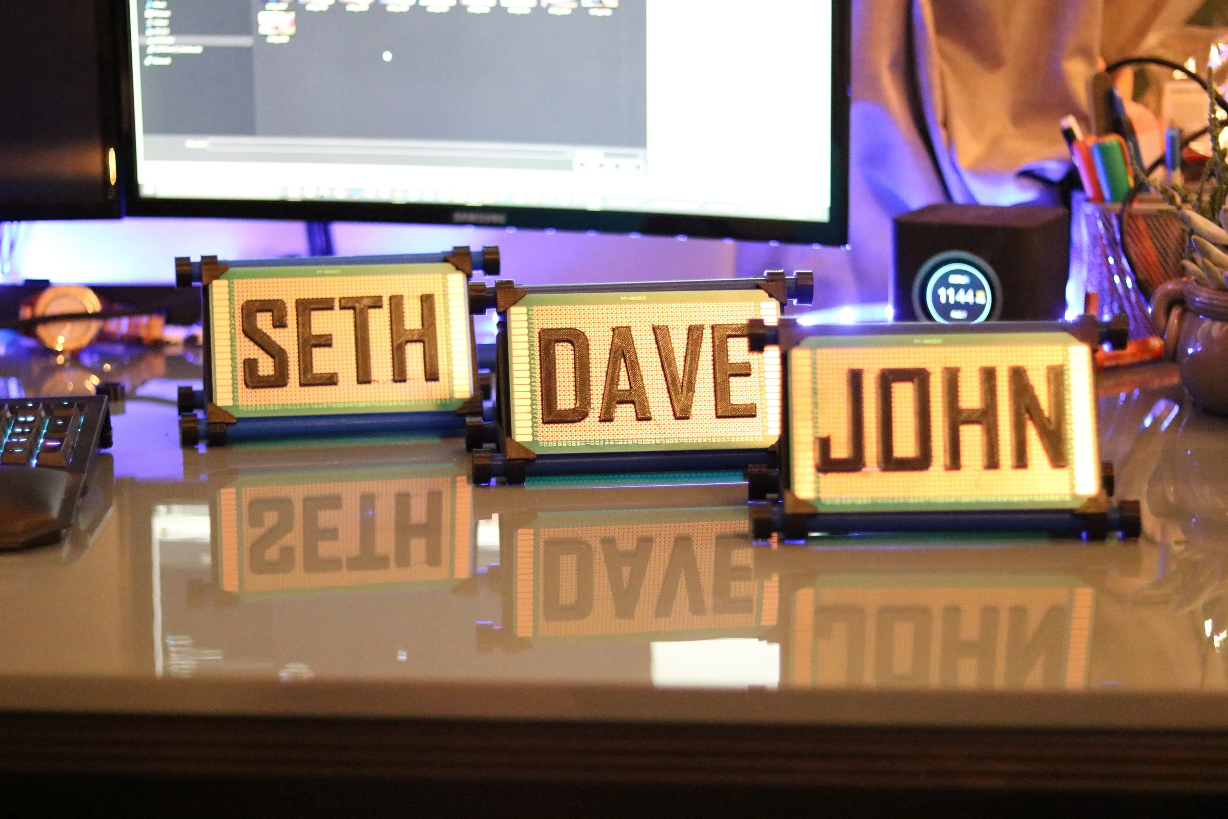 Circuit Board Desk Name