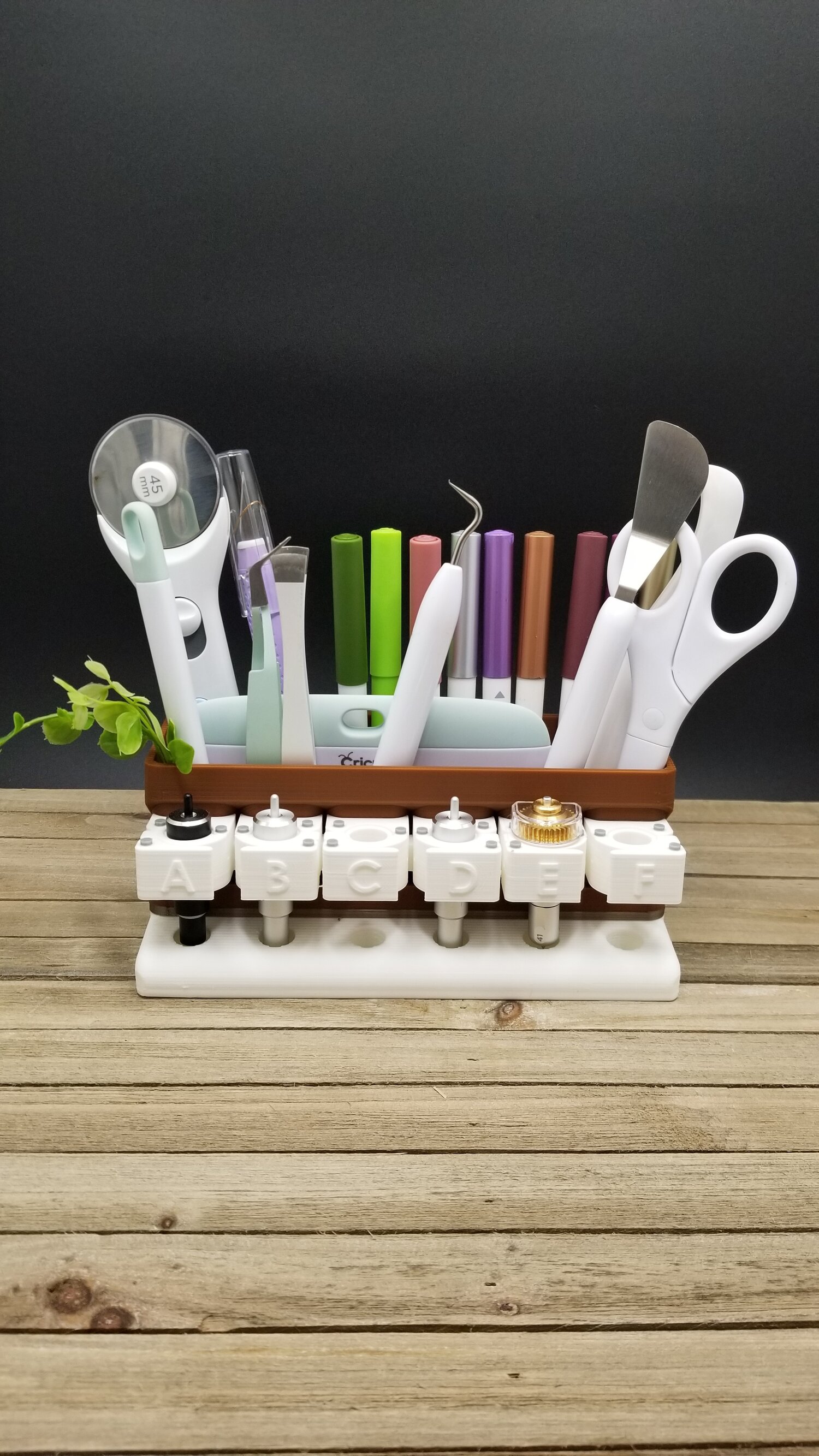 Cricut Tool Holder with cups by bitsplusatoms
