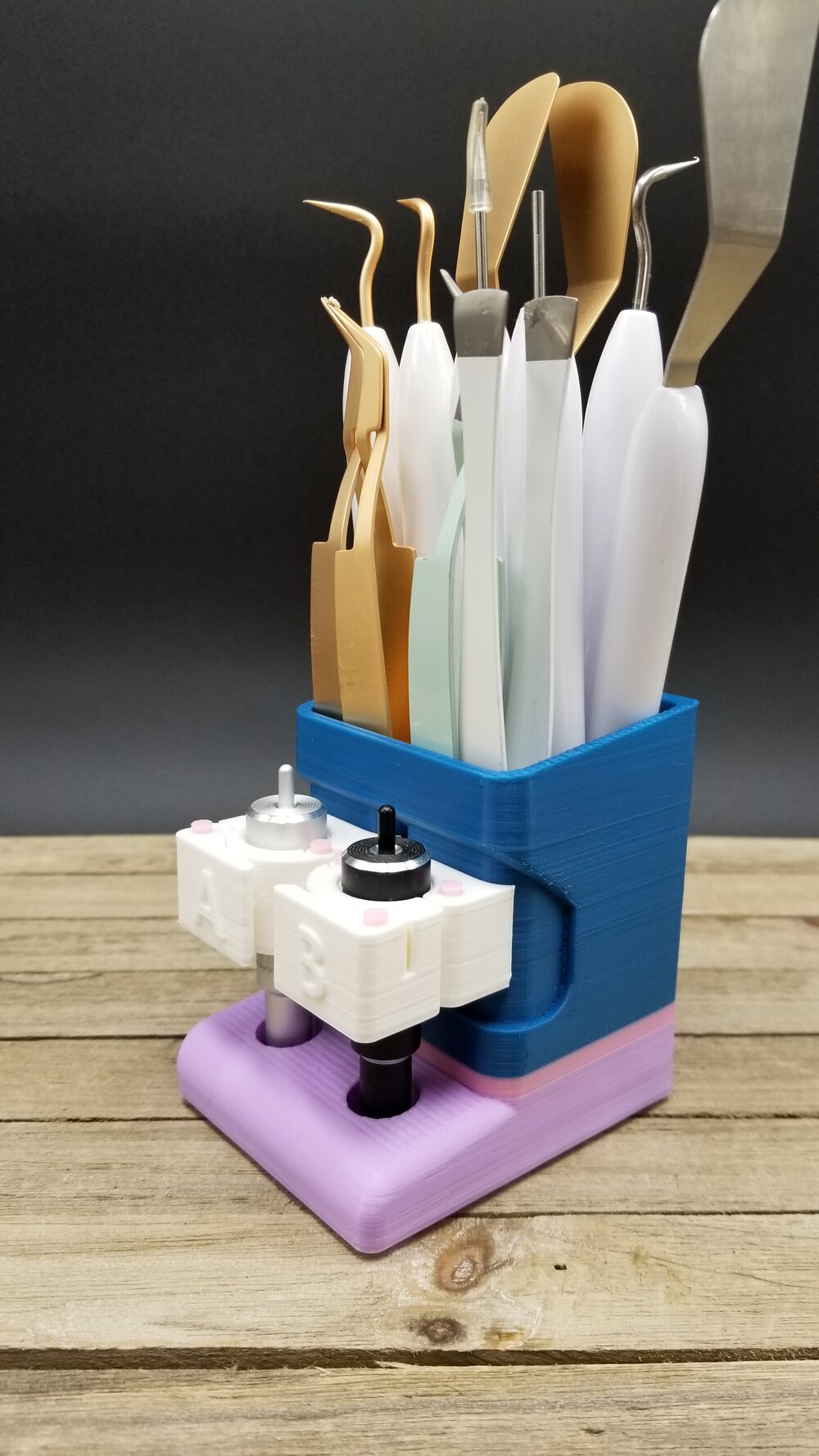 Big-O-Bitsy Adaptive Tool Holder - Tool Organizer / Tool Holder for Cricut®  Essential Tool Set and More — Zacarias Engineering