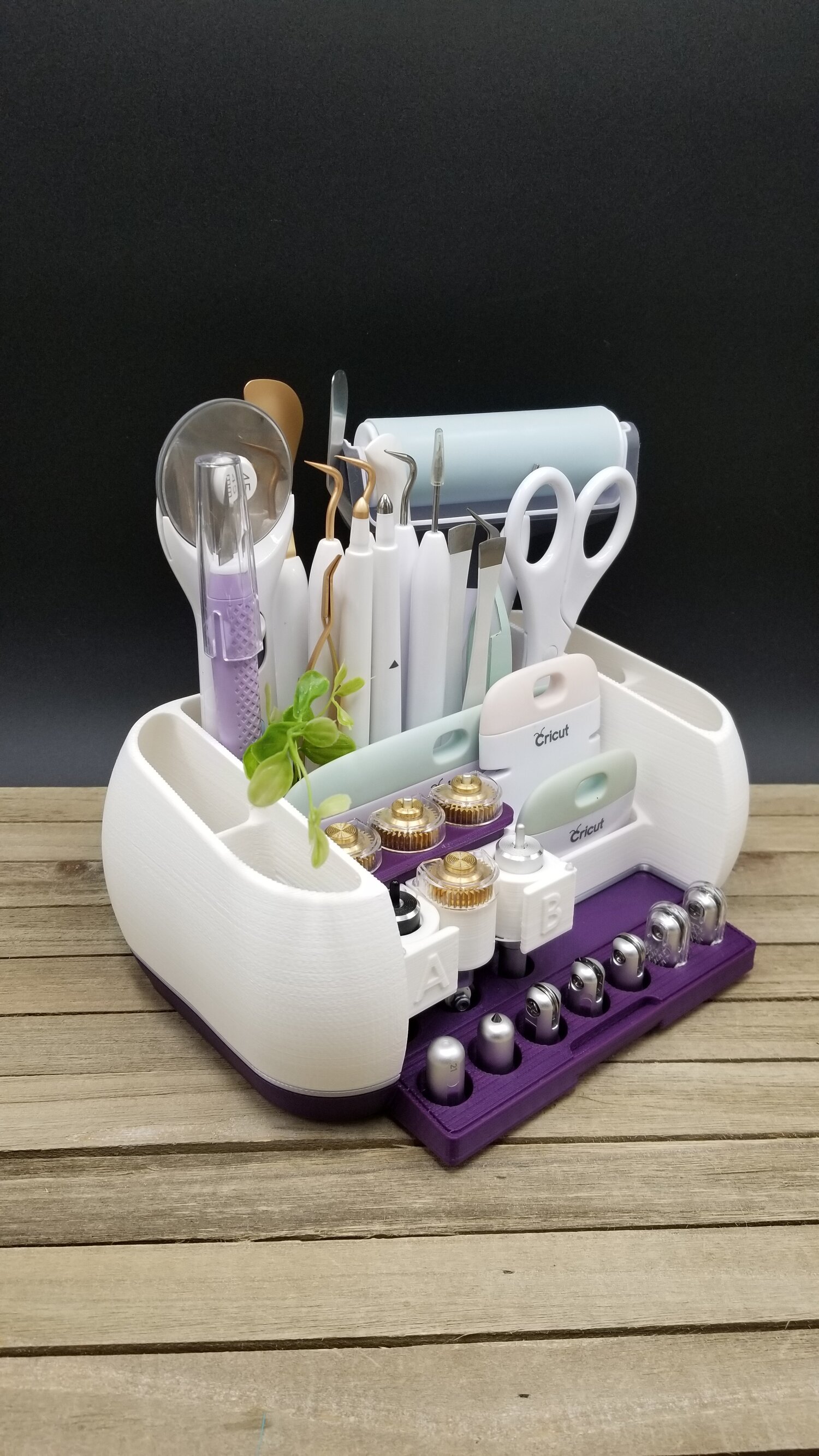 Tool Holder for Cricut Tool and Blades Designed by Jennifer Maker 3D  Printed Cutting Machine Tool Holder 