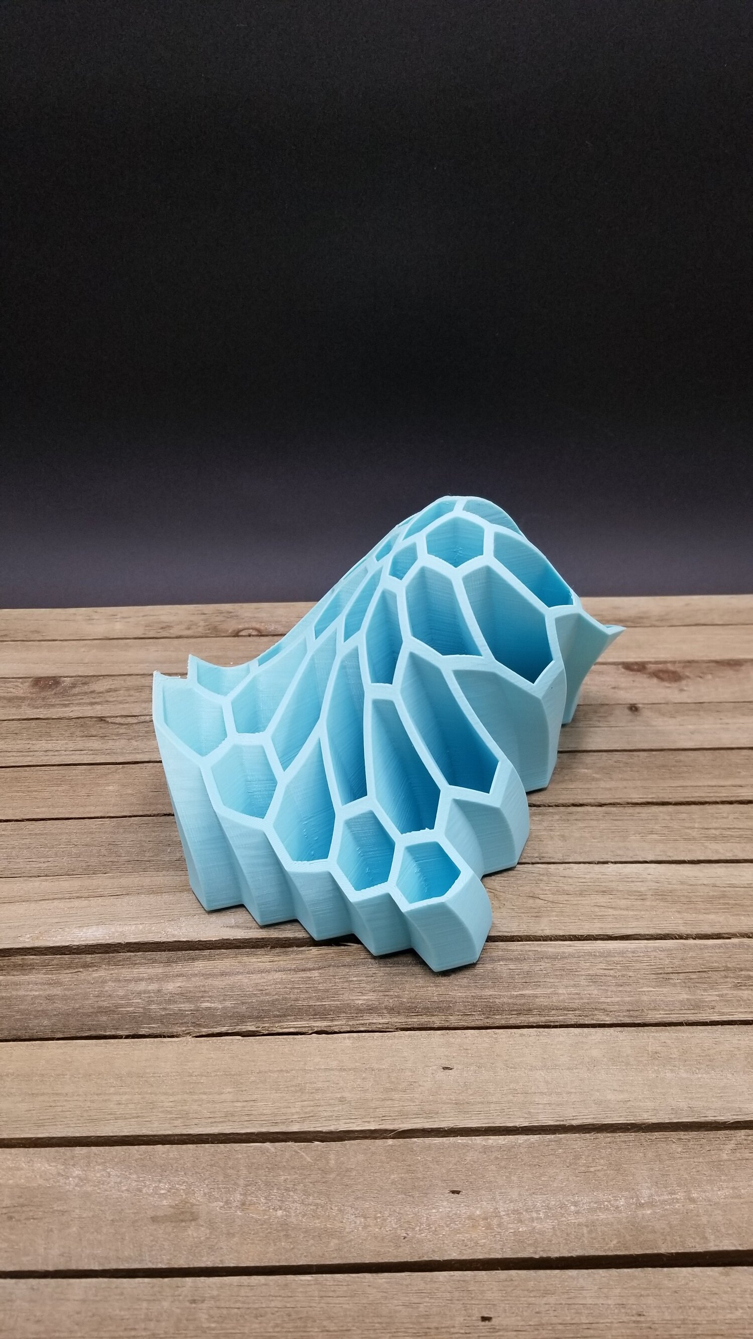 Honeycomb Pencil Holder by Slimprint, Download free STL model