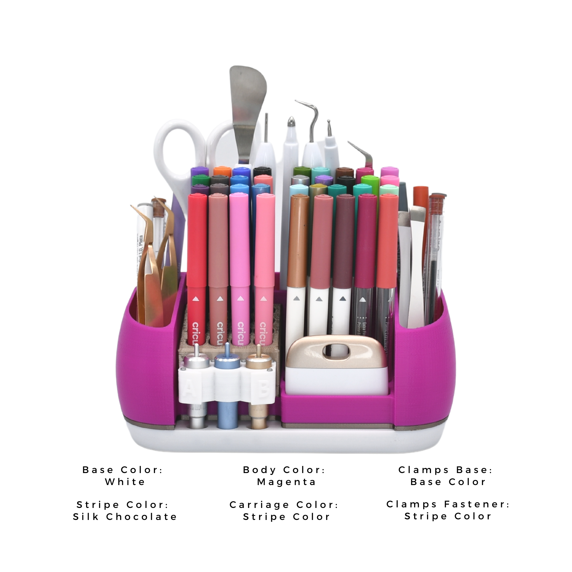 Cricut Tool, Pens and Accessories Oval Holder/ Oval Accessories Organiser  for Cricut Tools, Pens and Accessories / Desk Storage Cricut -  Hong  Kong
