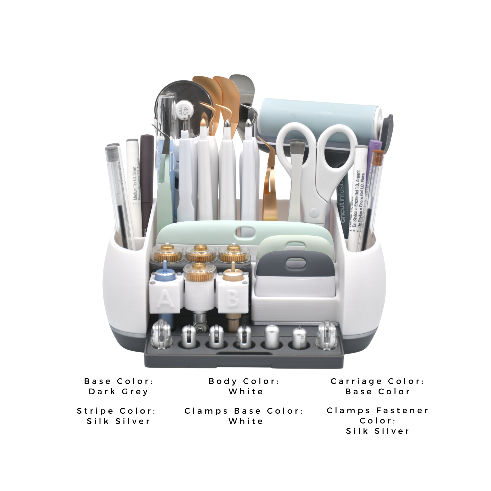 Tool Holder and Organizer for Cricut Tools and Blades, Cricut Blades Caddy