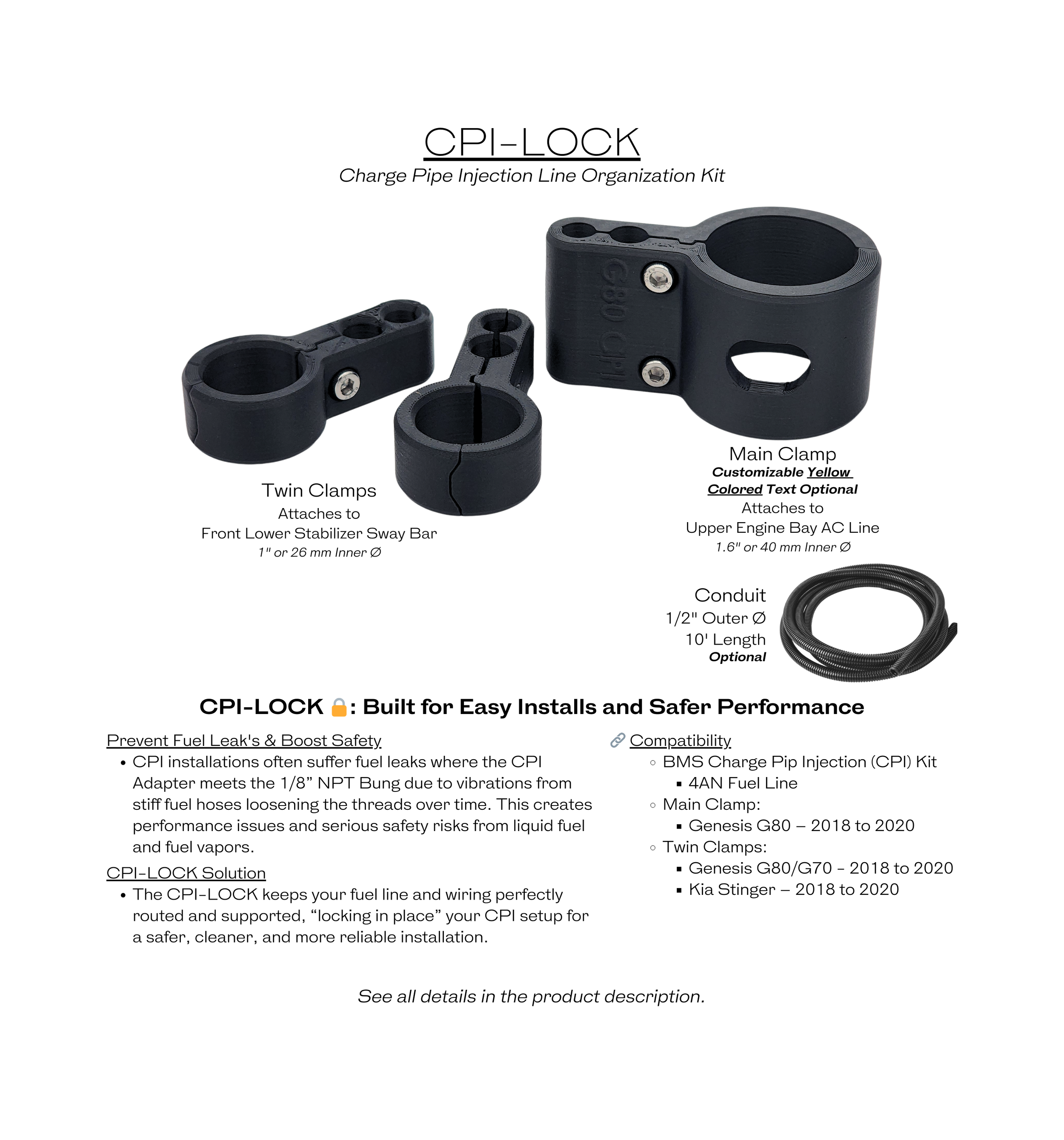 CPI-LOCK Charge Pipe Injection Line Organizaiton Kit Break Down ZE-2024-K-0300 Copyright© Zacarias Engineering LLC. All Rights Reserved.png