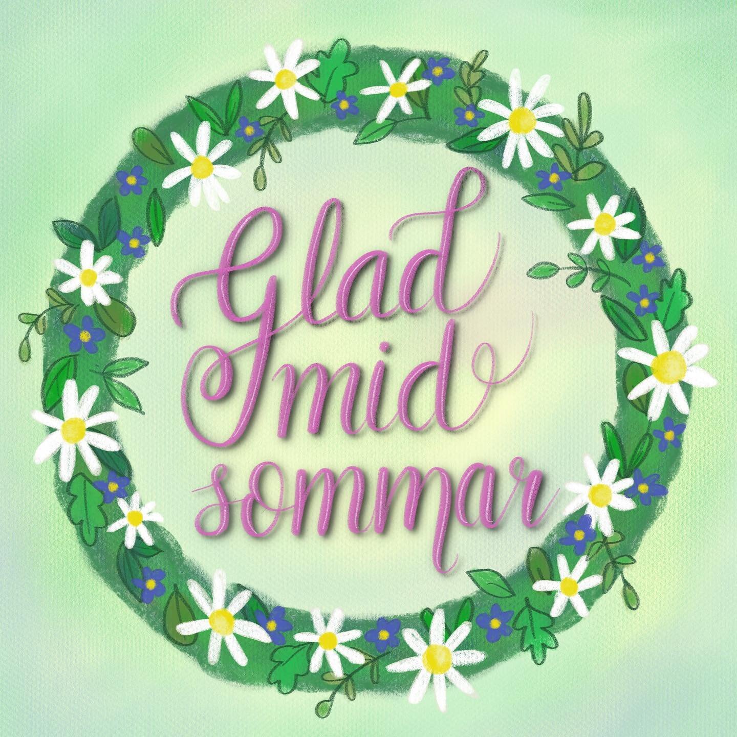 Hoppas ni alla har en riktigt h&auml;rlig midsommar! Och att det bara &auml;r b&ouml;rjan p&aring; en helt igenom toppensommar ☀️🌸