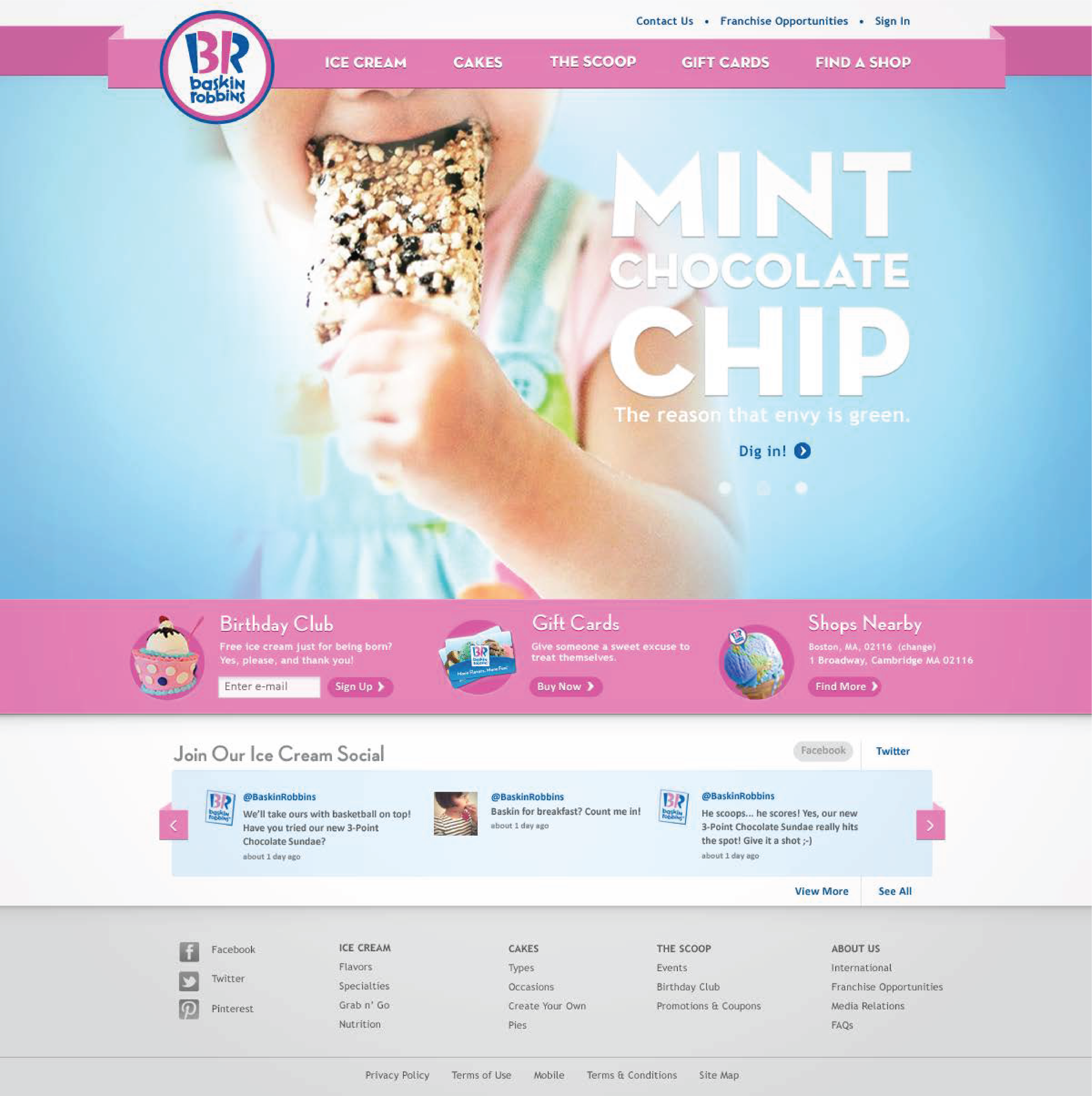 Homepage Concept.