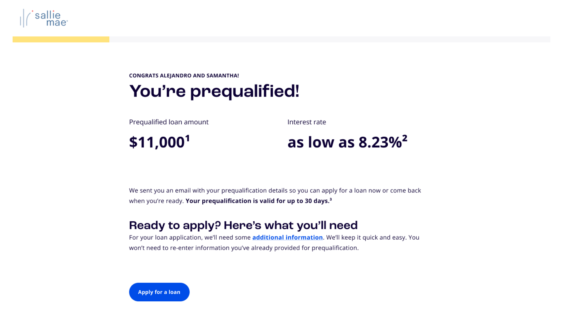 Prequalification Result Page. Addressing a key consumer insight that people wanted to shop by price, we developed a new tool to move earlier in the process.
