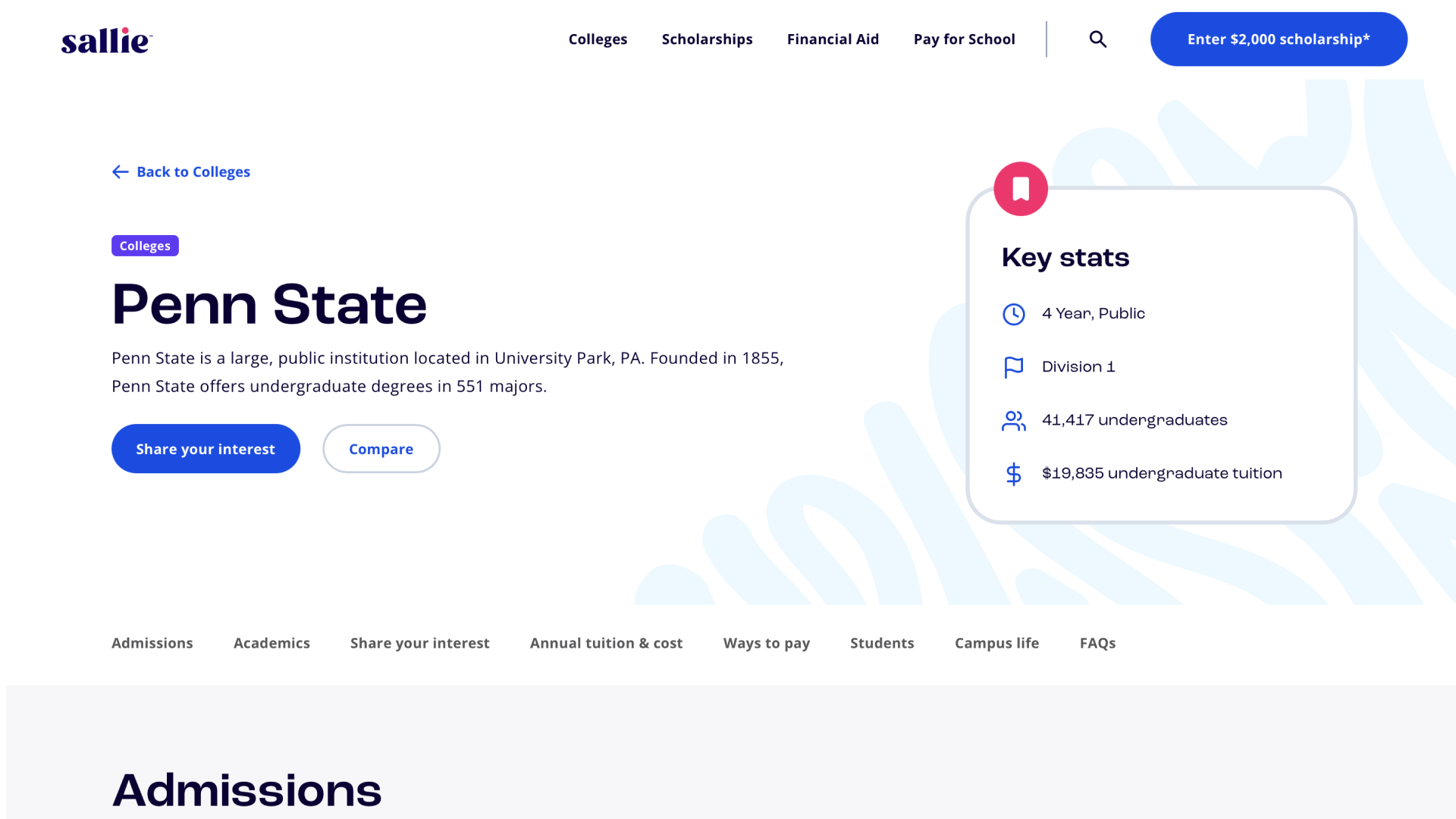 College Search. A new edtech project launched to challenge US News & World Reports and help students find the best college for them.
