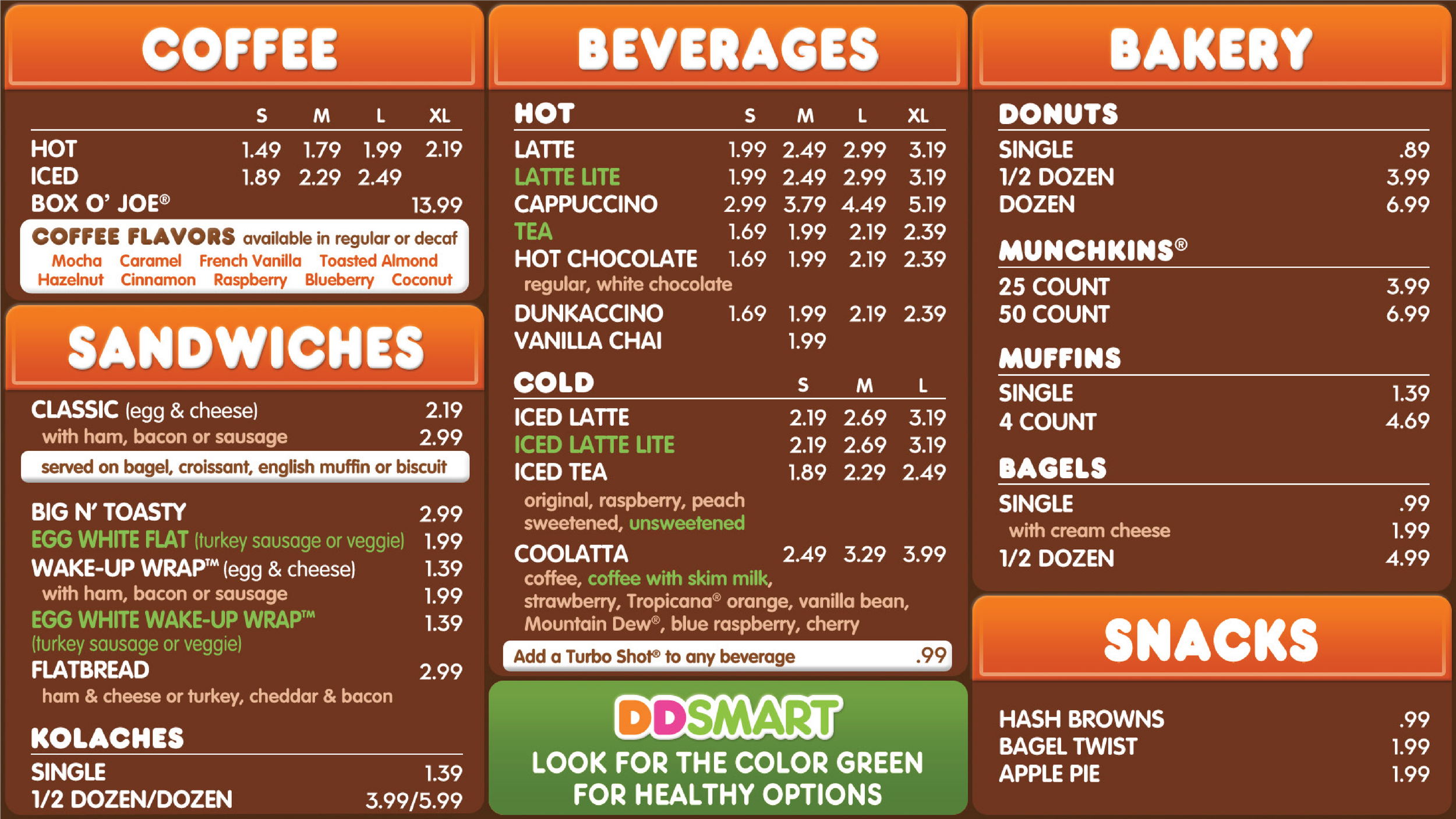 Pilot Creative. Southeast Region. Local offerings, like the Kolache allow franchisees controlled customization.