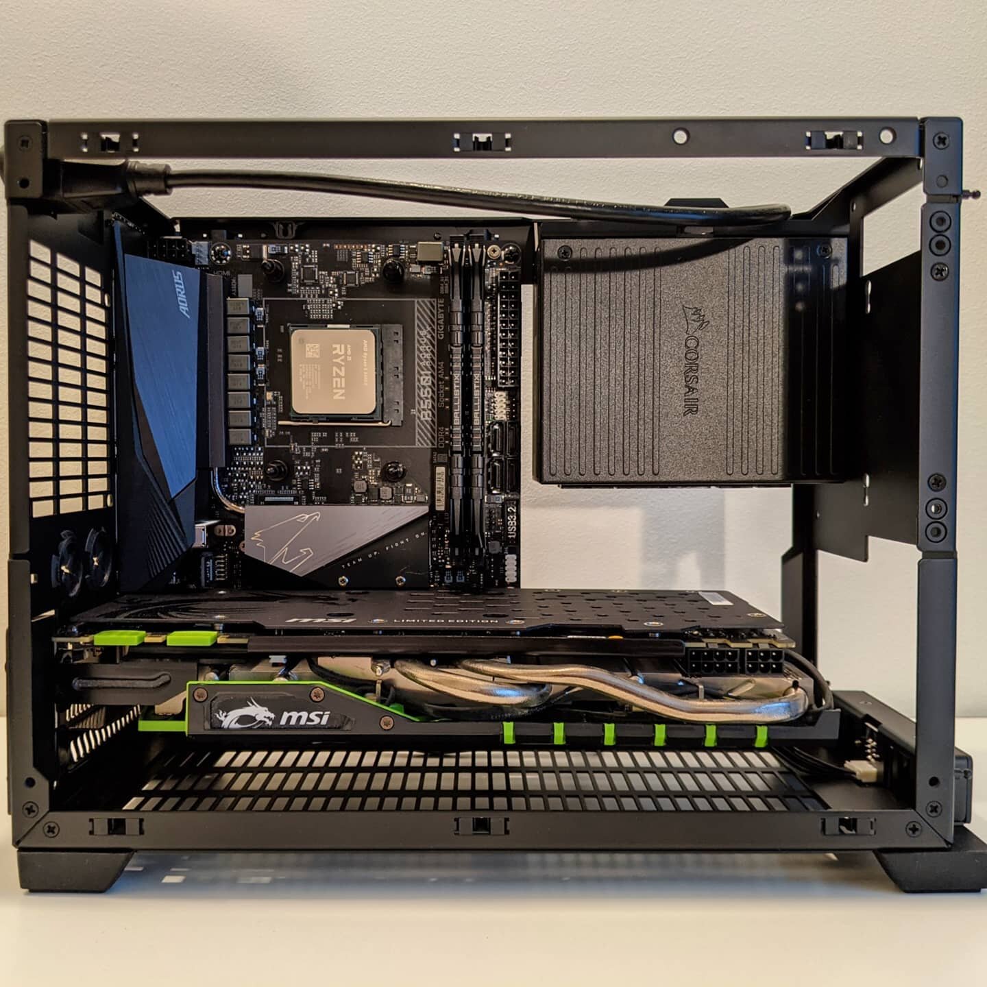 Cable management is always a challenge when building a Small Form Factor (SFF) PC. The expectation of having a neat and efficient interior often meets the reality spaghetti of tangling cables.

Most of the cables come with the power supply. Despite t