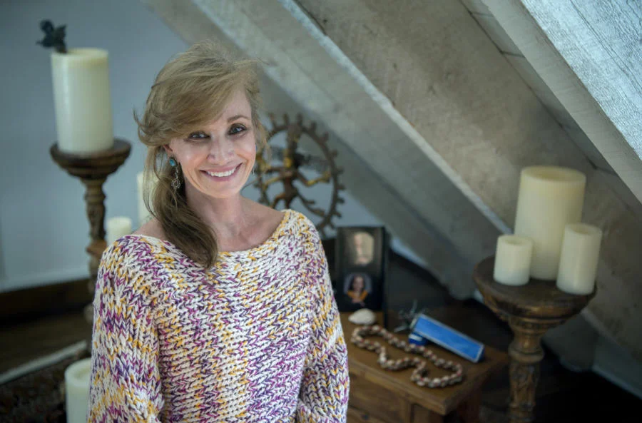 Kimberly deCastro in Wildflower’s Santa Fe office.