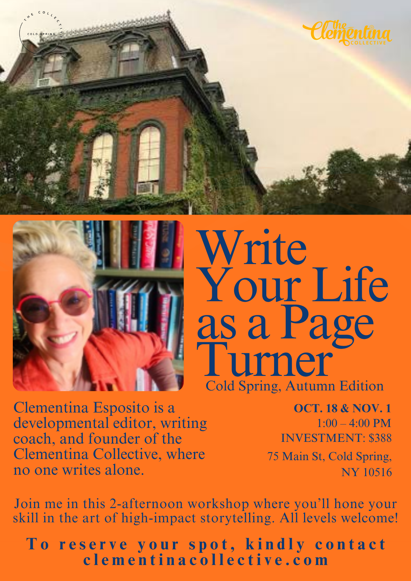 Write Your Life - Cold Spring