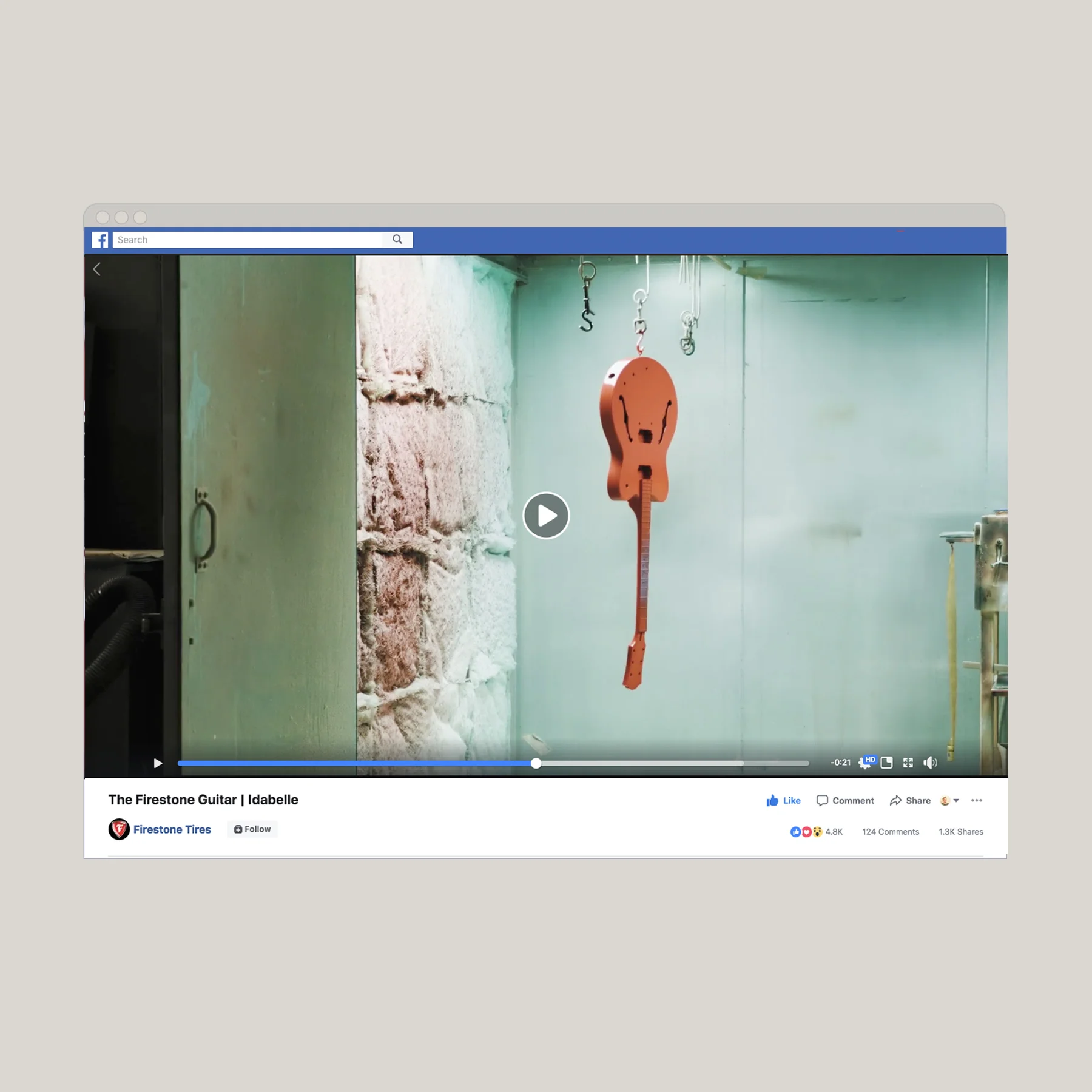 With nearly one million views and great fan interaction, we helped Firestone grow into the official tire of country music. Watch the Facebook edit