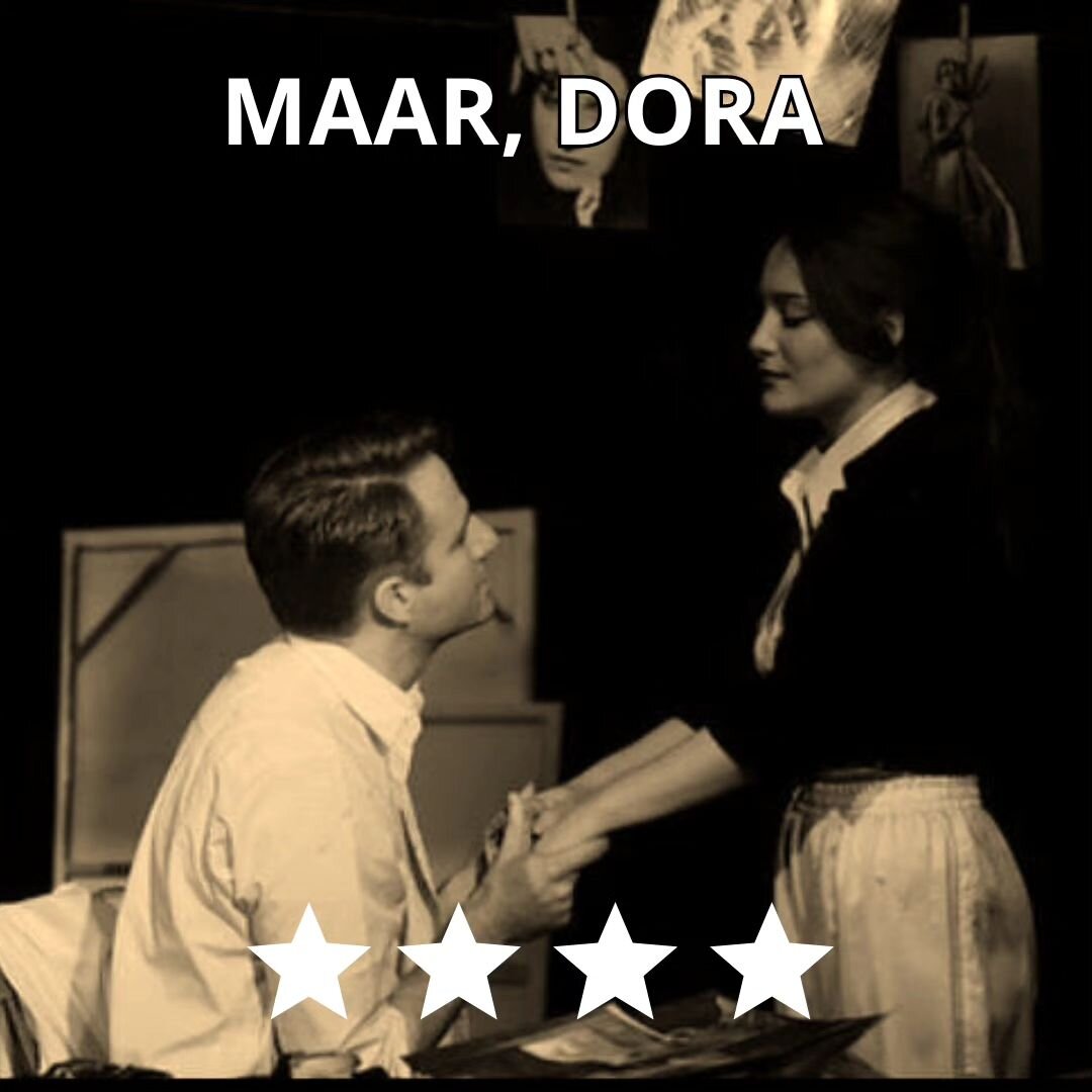 4th wall-breaking &amp; deliciously snarky, @maar.dora.theplay blends 1930s art world lore with a contemporary consciousness. The 2-hander follows Dora Maar, surrealist photographer, muse &amp; mistress of Pablo Picasso; clever design choices &amp; a