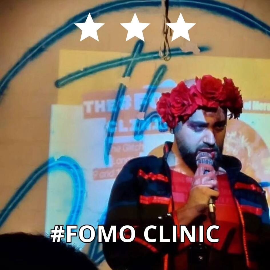 🌈A transformative journey from #FOMO to #JOLIF (Joy of Letting it Flourish!), &ldquo;#FOMO Clinic&rdquo; by @KingofMore delivers a unique workshop-cabaret hybrid that encourages living in the present moment. His mantra? &quot;The grass is greener wh