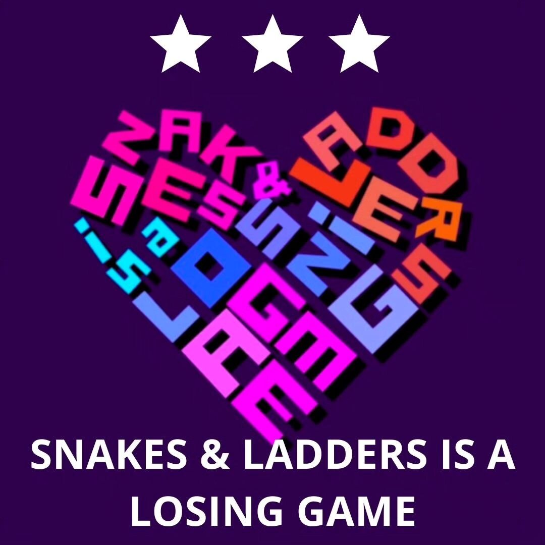 🎭@BenedictEsdale&rsquo;s &quot;Snakes &amp; Ladders is a Losing Game&quot; is a rollercoaster of love, heartbreak, and emotional chess ♟️ Meet Sarah &amp; Jack, ex-lovers turned besties, who indulge in therapeutic board games every Tuesday, courtesy