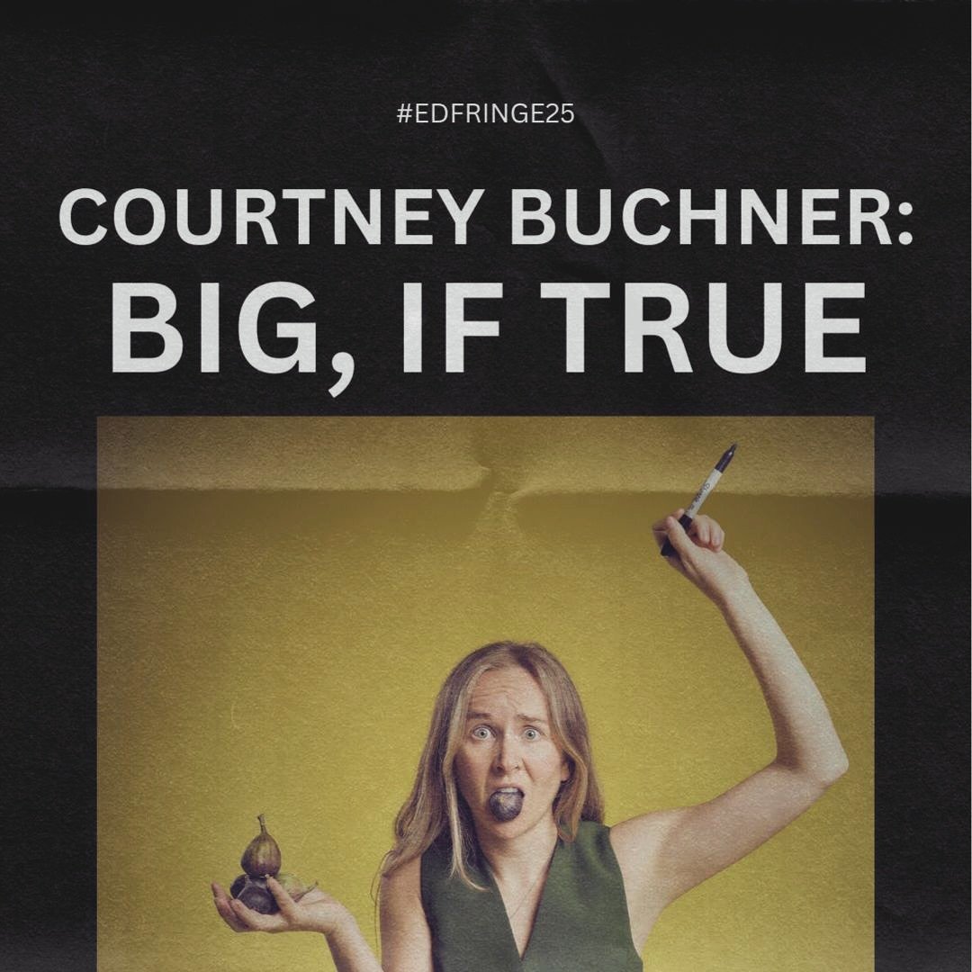 What&rsquo;s true, what&rsquo;s embellished, what&rsquo;s outright invented? With @courtneybcomedy you&rsquo;ll never quite know&mdash;&amp; that&rsquo;s half the fun. 

From the Darwin-esque discovery of her dad&rsquo;s penis (yes, we&rsquo;re keepi