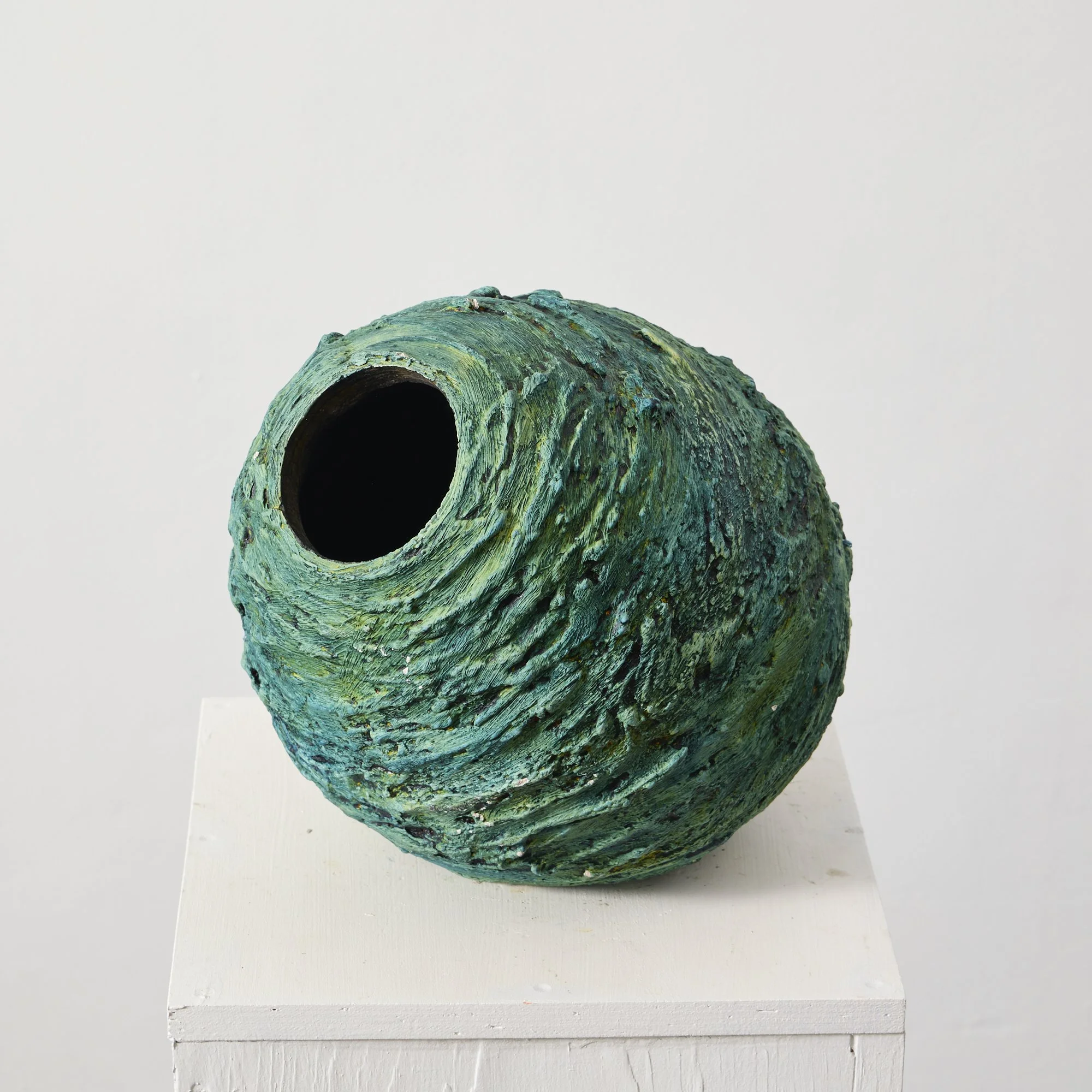 Hollow Form (Glazed), 2025 