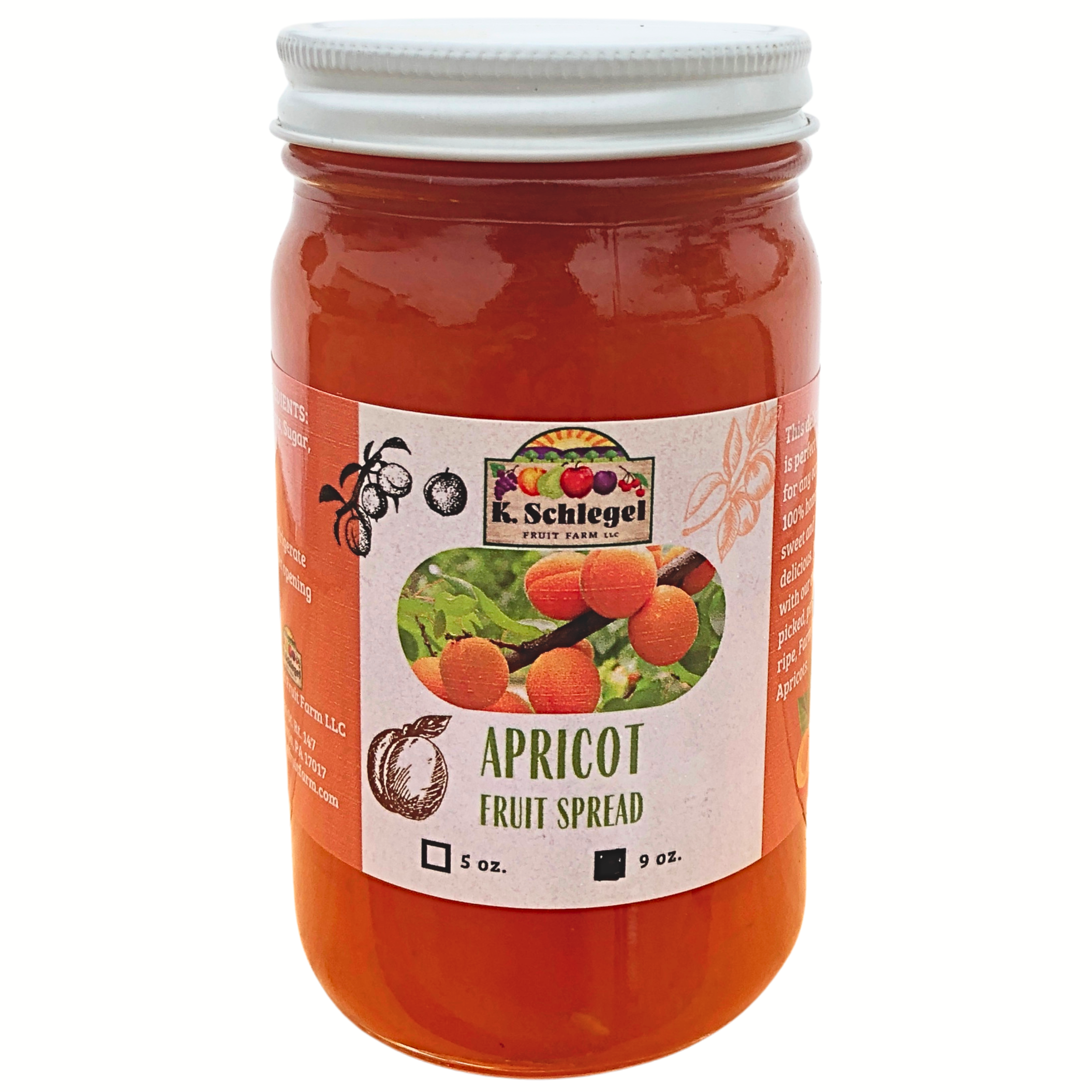 Apricot Fruit Spread (Jam)