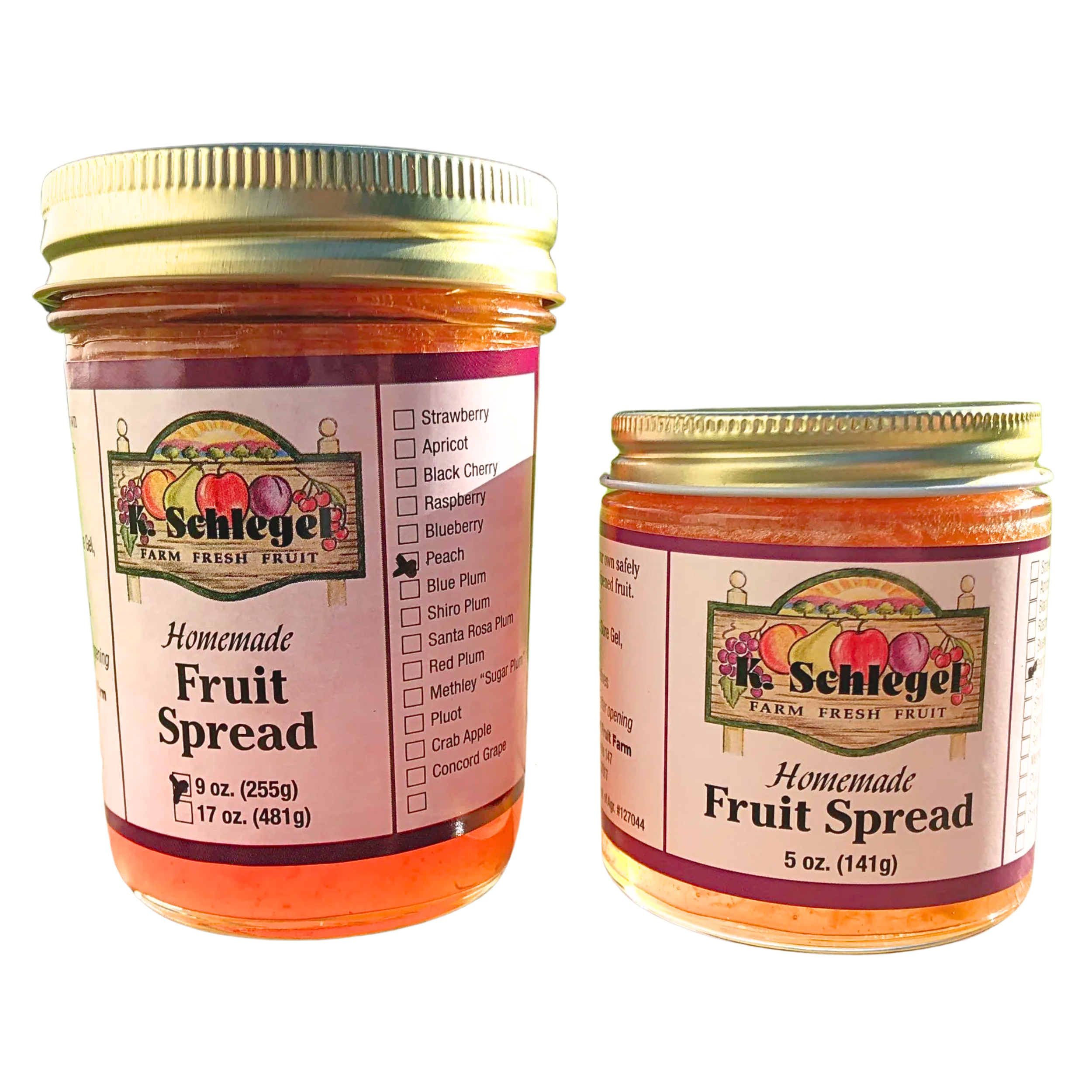Peach Fruit Spread (Jam)