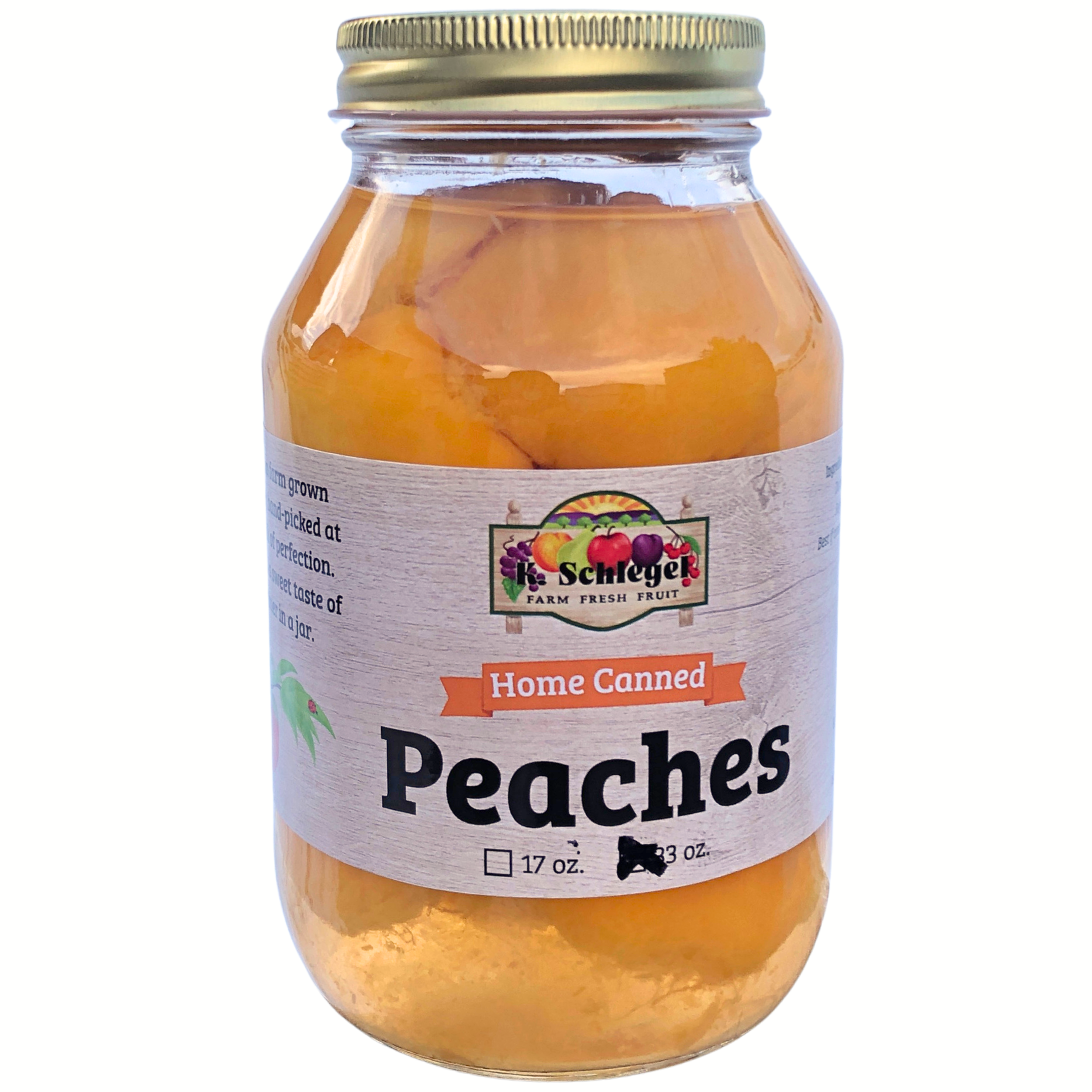 Home Canned Peaches