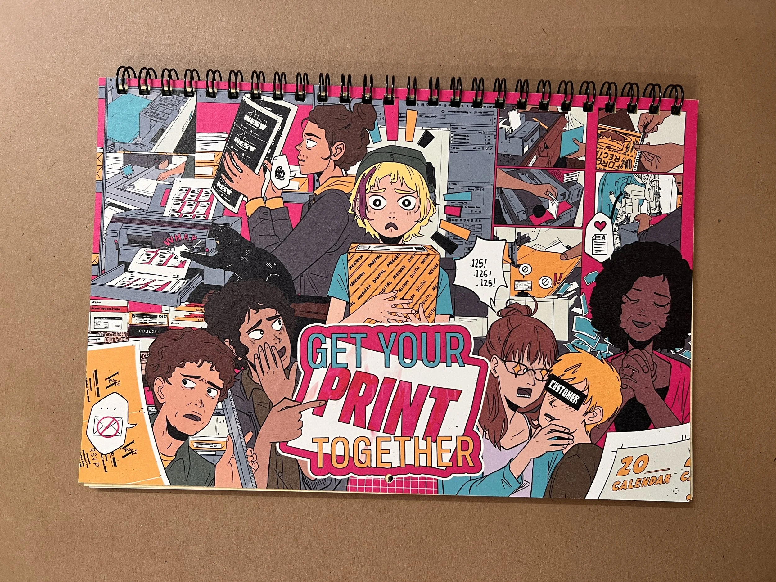 Get Your Print Together Calendar