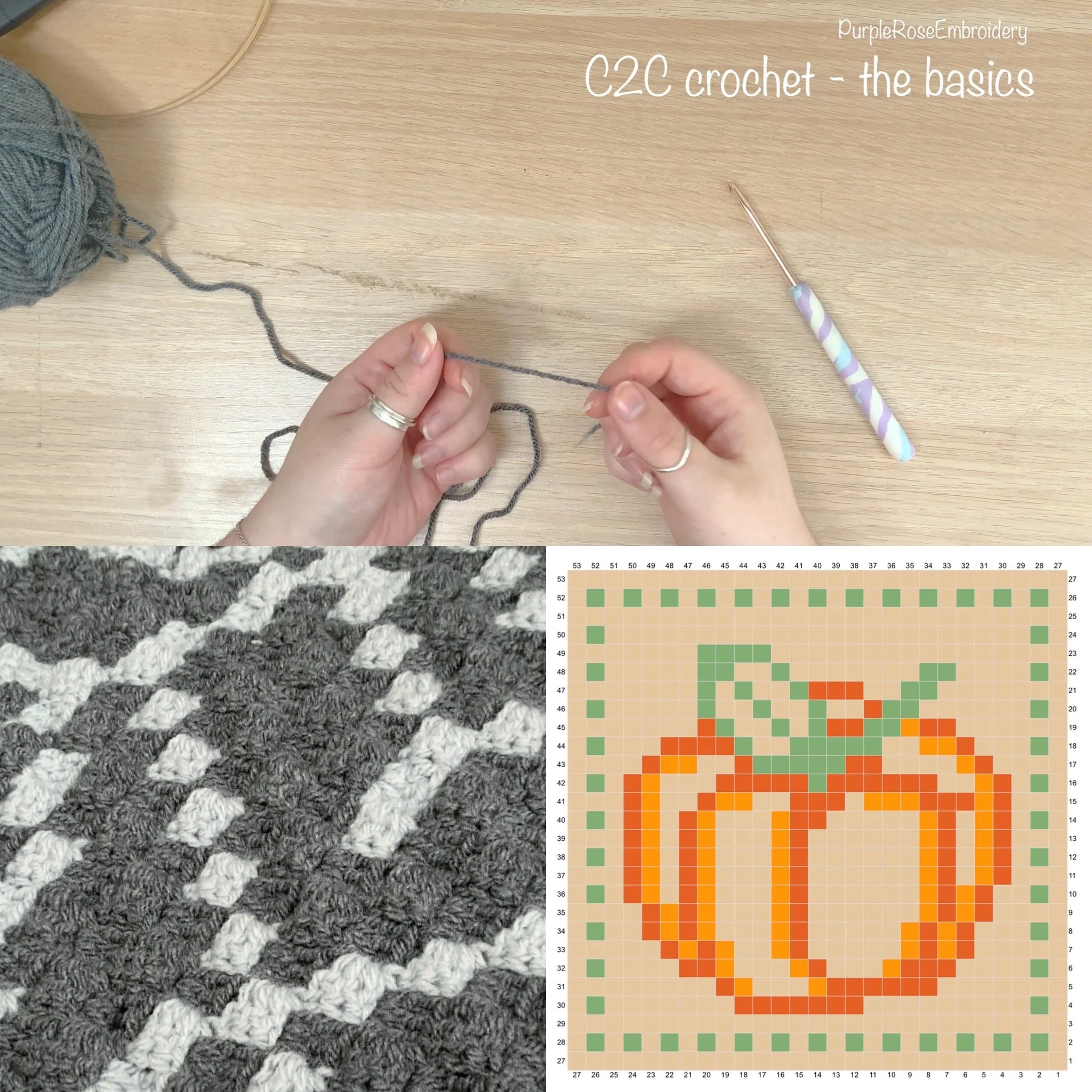 Corner to Corner Crochet - The Basics
