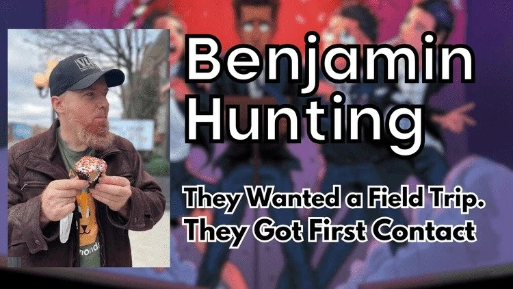 π Diplomacy, Aliens & Manga Collide in Benjamin Hunting’s Bold New Comic! π¨π½
What happens when a group of aliens mistakes a high school Model UN class for the actual United Nations? ππ₯
That’s the brilliantly chaotic premise beh