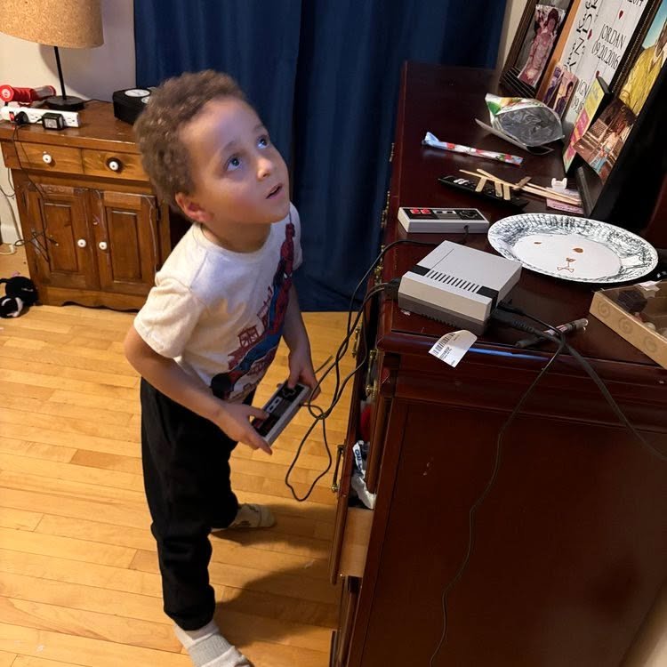 🎮 Iggy&rsquo;s Leveling Up&mdash;Classically!

Iggy&rsquo;s getting classically trained in video games&hellip; yes, we&rsquo;re talking 8-Bit Nintendo style! From pixelated adventures to retro challenges, this little gamer is mastering the classics 