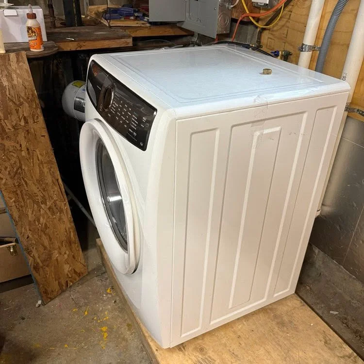 🧺 Victory in the Basement! 🧺

After way too much waiting (and probably one too many laundry workarounds), the new washing machine is finally in the basement&mdash;and it feels like a small but major life upgrade.

It&rsquo;s amazing how something s
