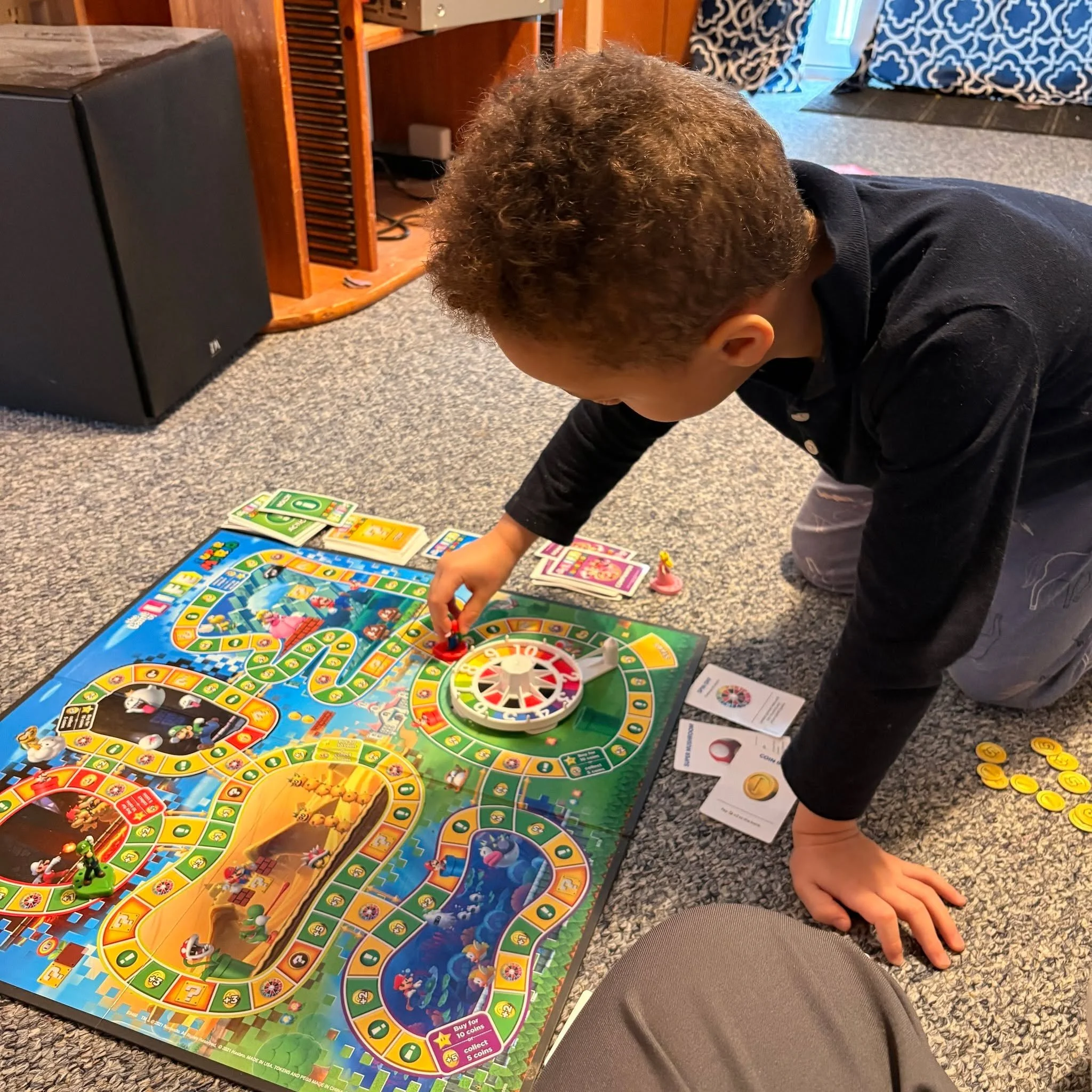 Of course he won. he made up the rules as we went along.