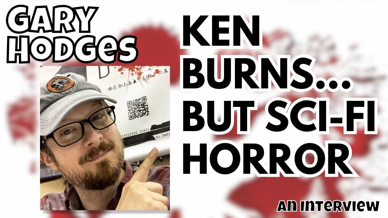 🎙️ Gary Hodges Brings Documentary-Style Sci-Fi Horror to Life with DvsM 👁️📂

What if the truth about a hidden war was never told&hellip; just documented?

In this episode, I sit down with indie comic creator Gary Hodges, the mind behind DvsM &mdas