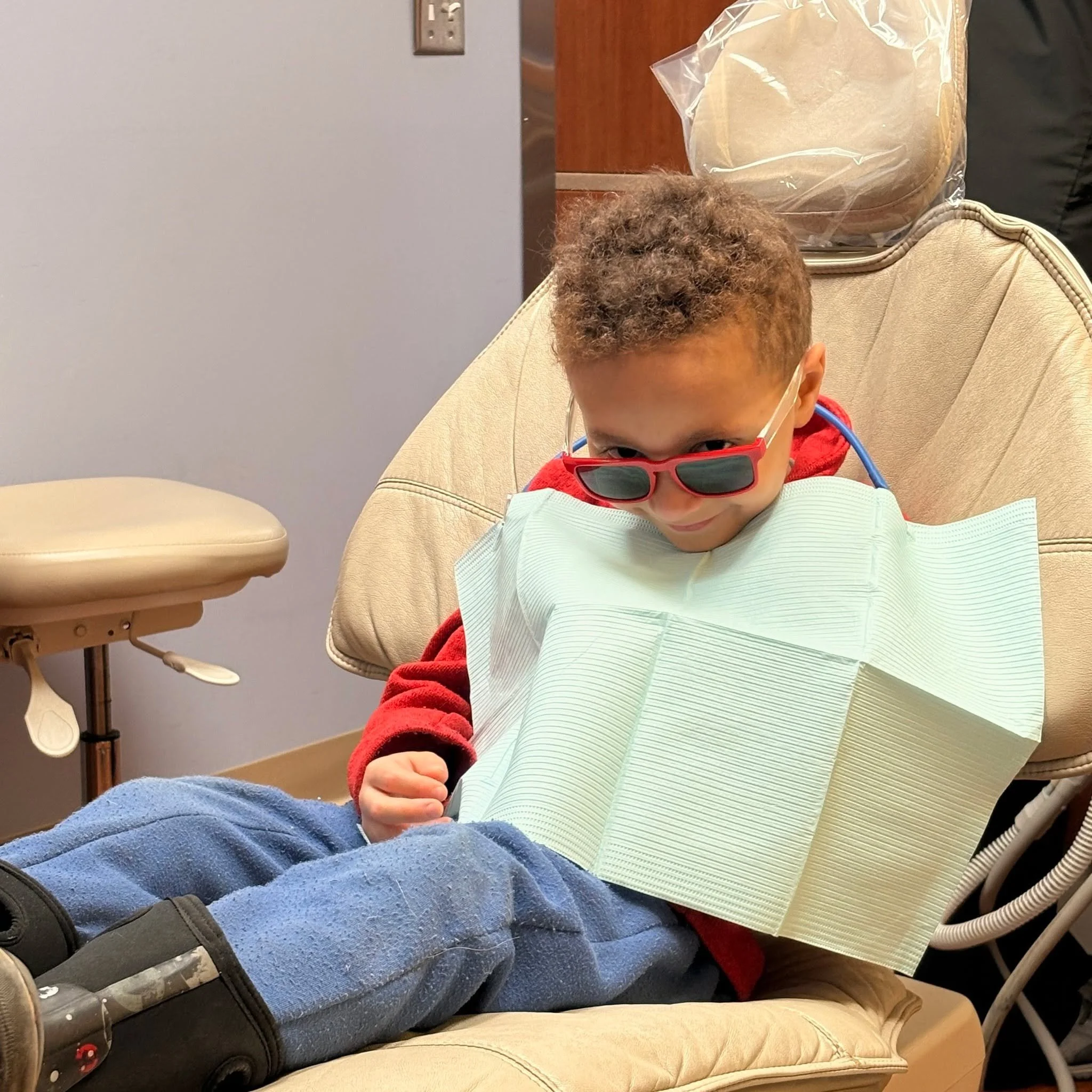 Iggy had some dentist time this week.